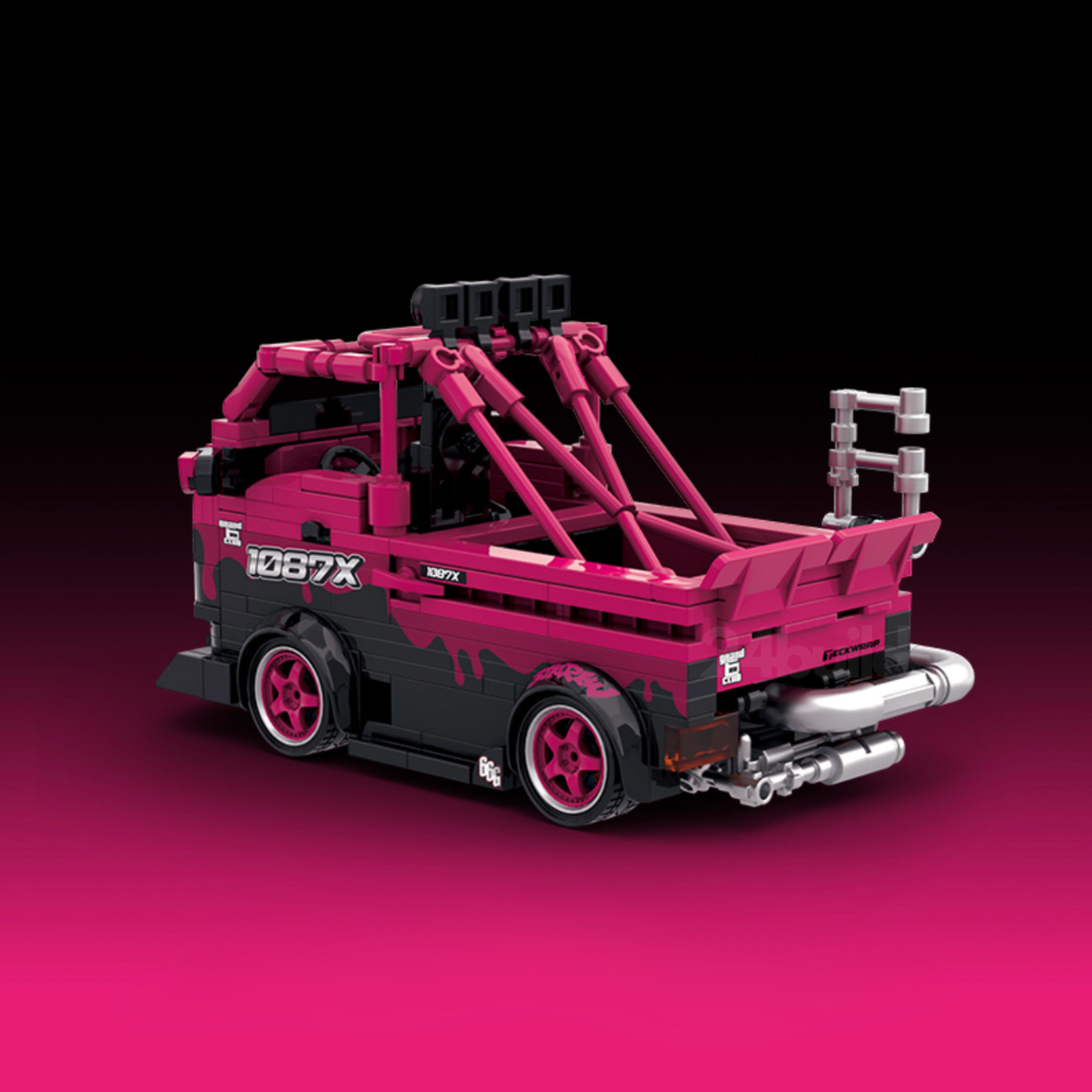 1087x Drift Team Repair Truck | 472pcs | Block World