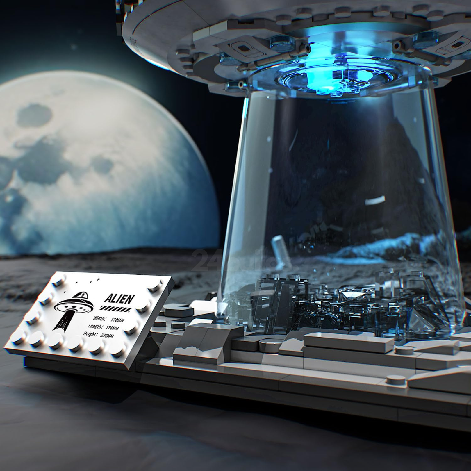 Alien Abduction | 604pcs | Block World