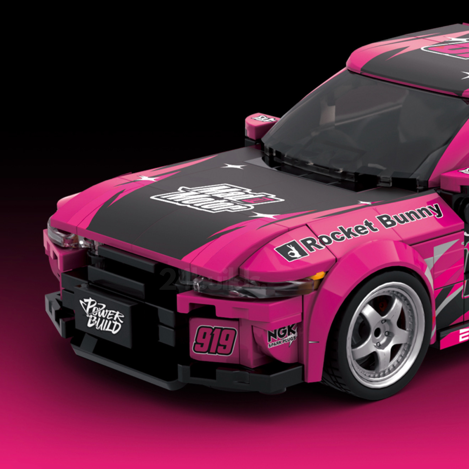 1087x Drift Team R32 | 412pcs | Block World