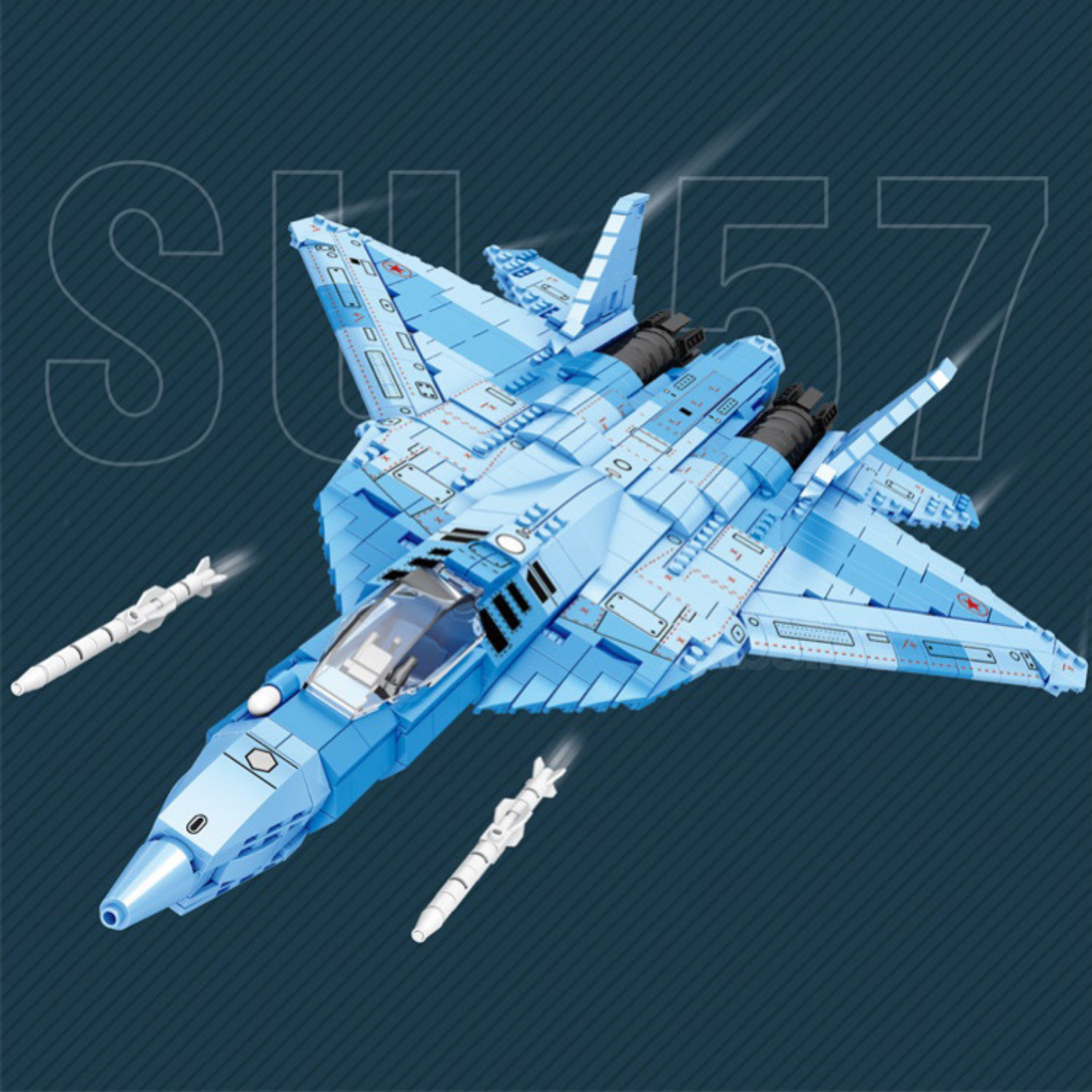 Su-57 Stealth Fighter | 1456pcs