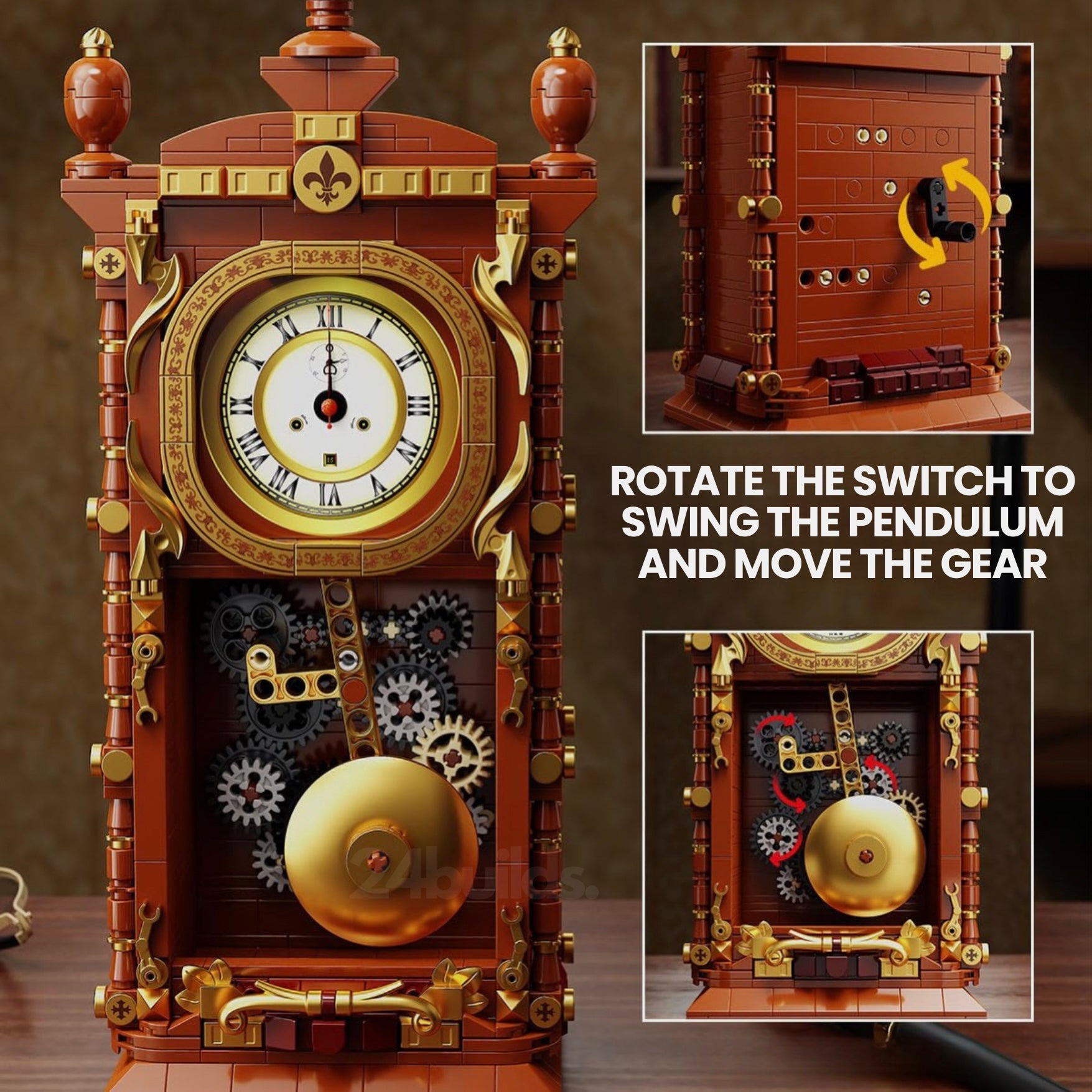 Vintage Clock | 752pcs