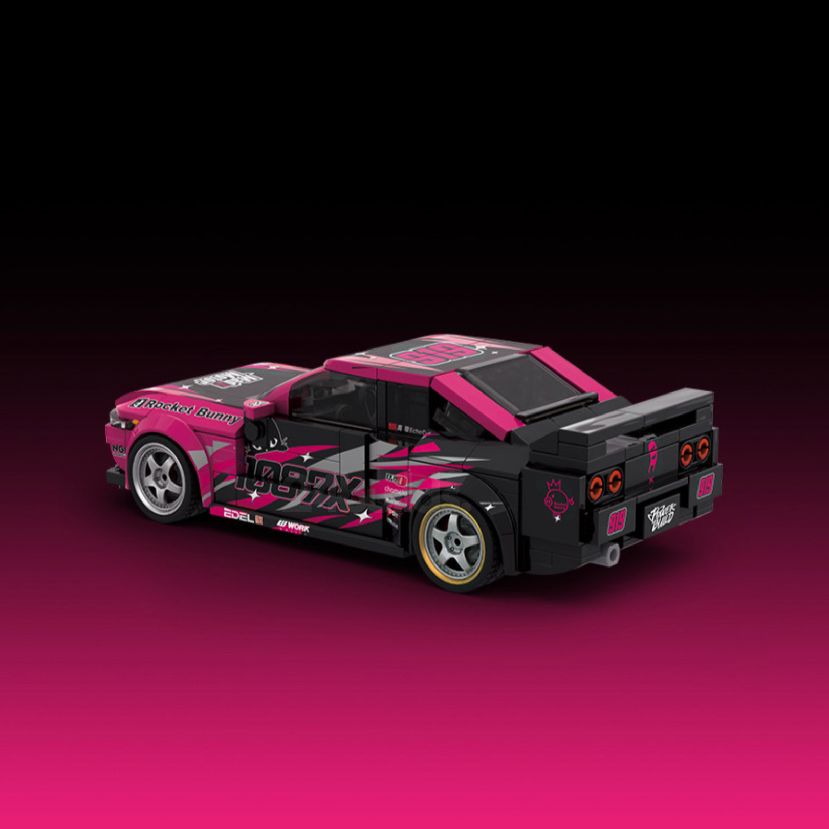 1087x Drift Team R32 | 412pcs | Block World