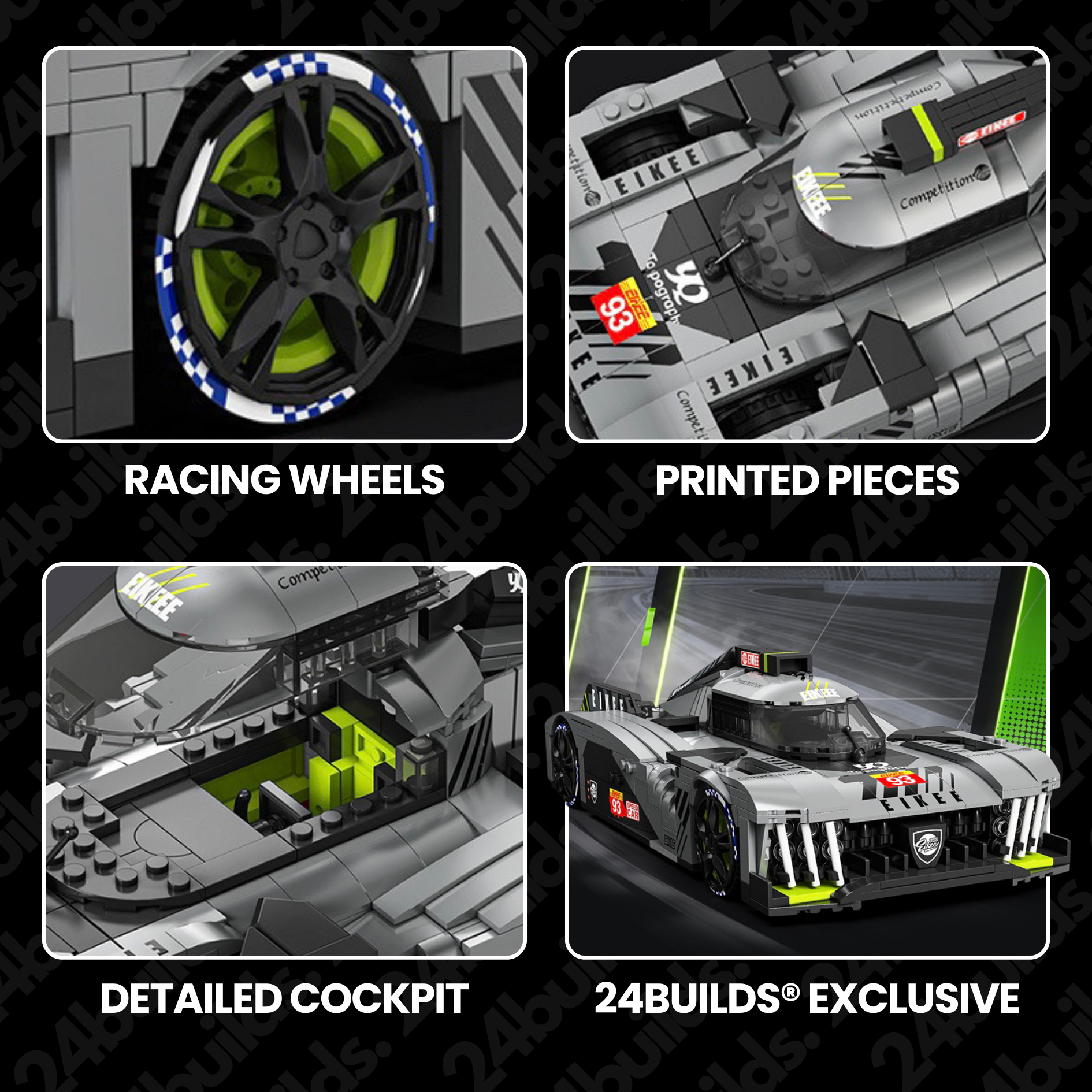 French Endurance Hypercar | 1028pcs | Block World