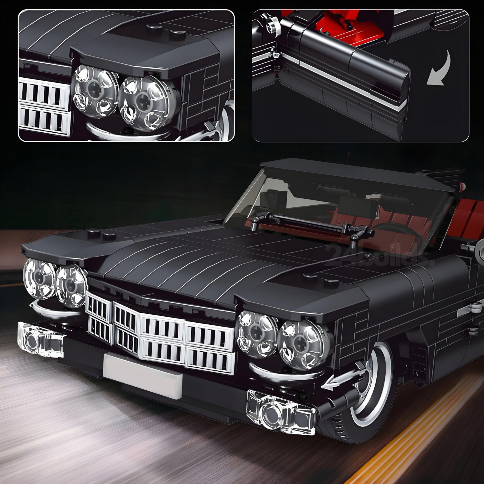 Classic American Droptop | 1246pcs | Block World