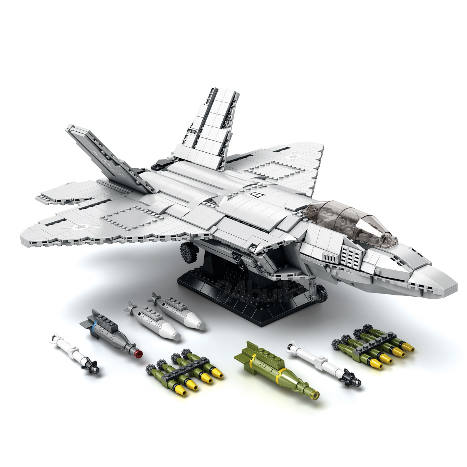 F-22 Raptor | 1836pcs | Block World