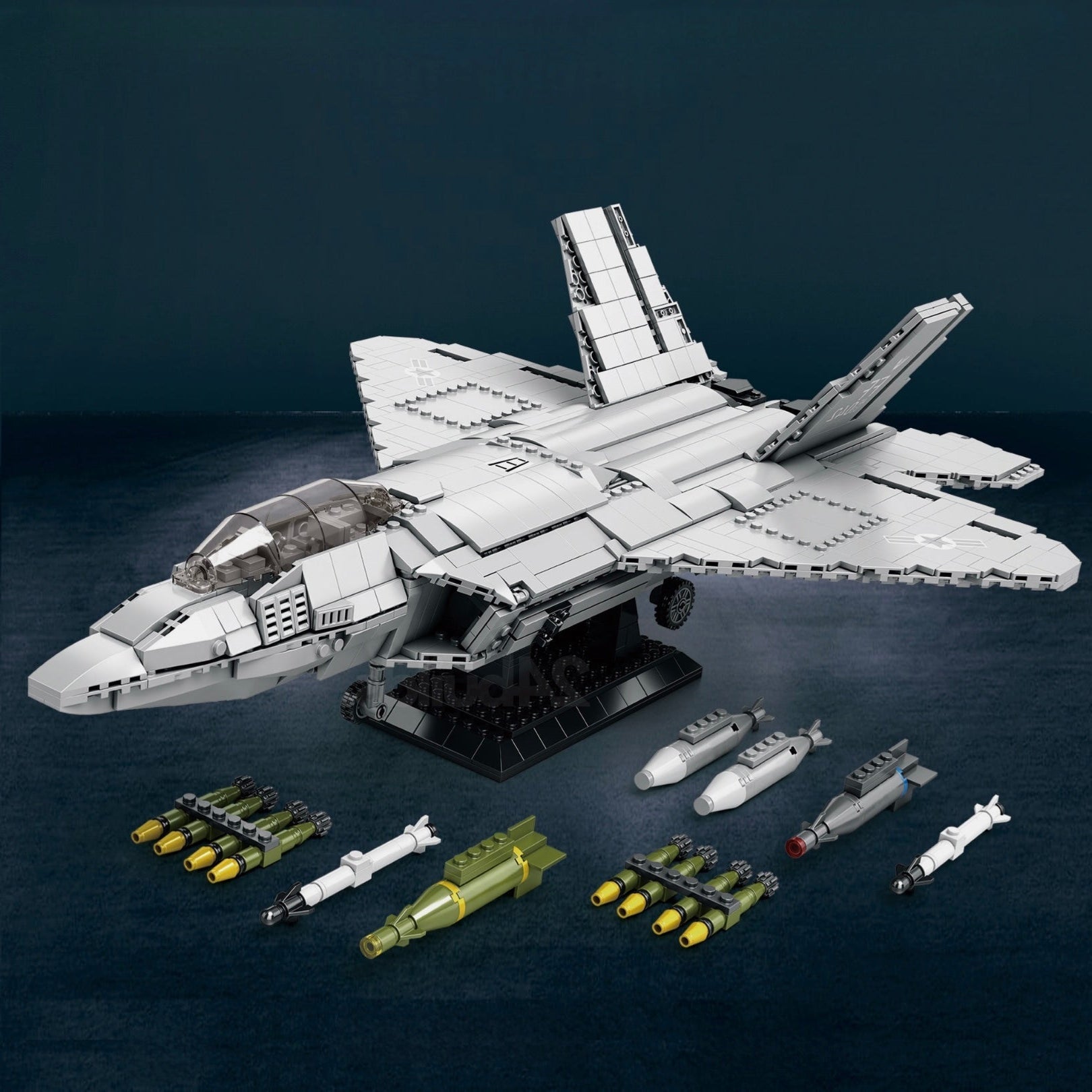 F-22 Raptor | 1836pcs | Block World