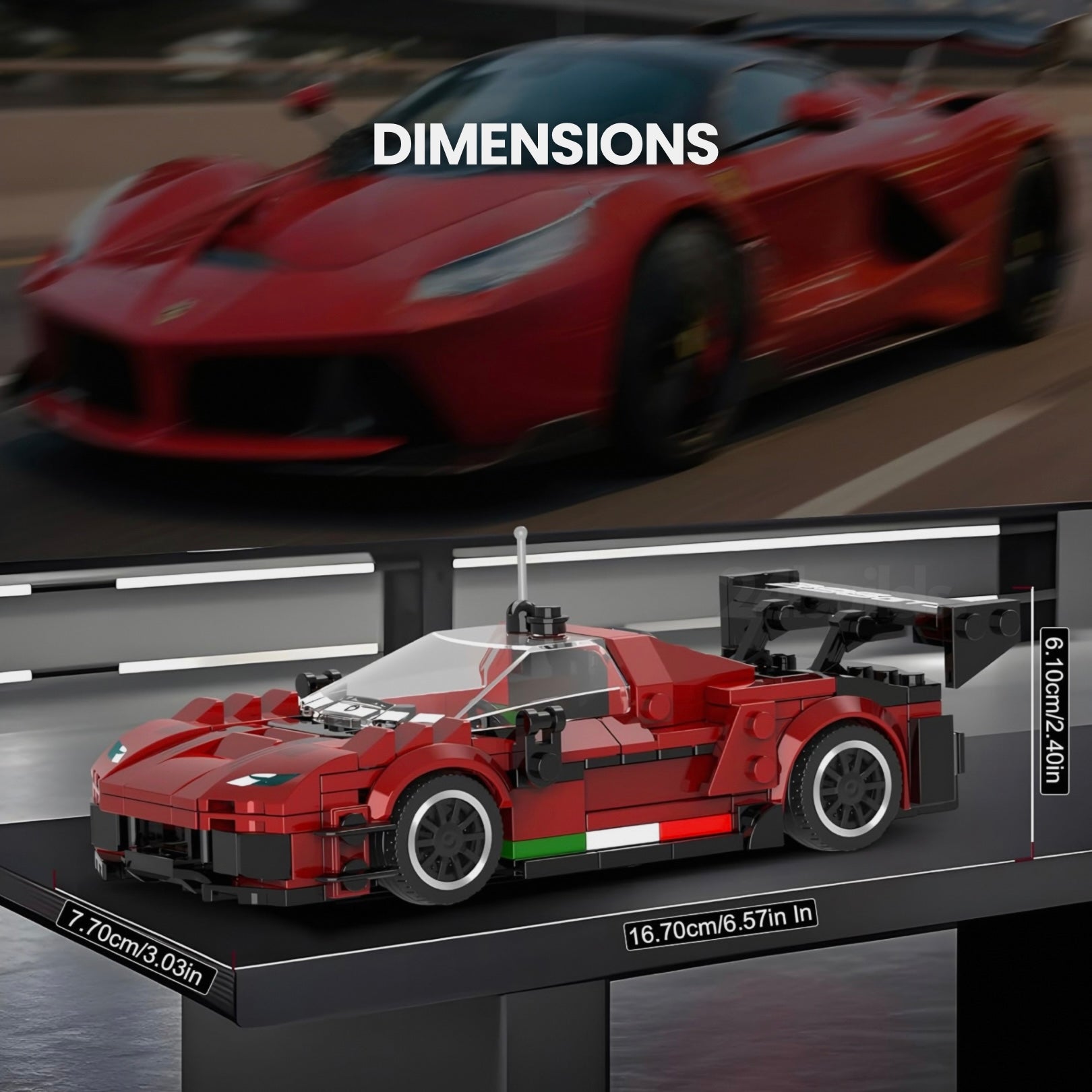 24builds® 296 GT3 | 422pcs | Block World