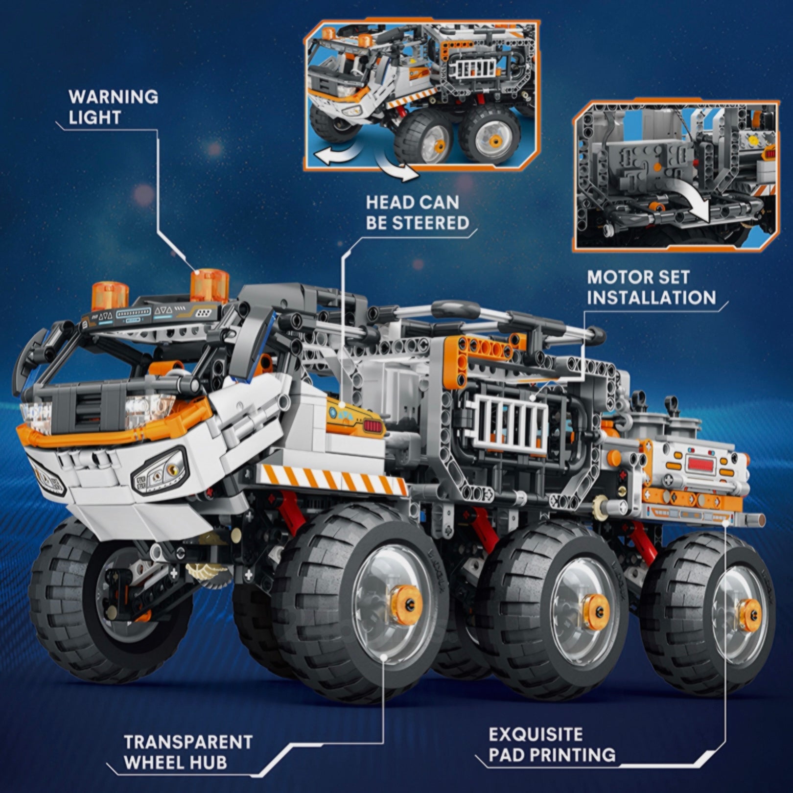 Intergalactic Armored Transporter | 1760pcs | Block World