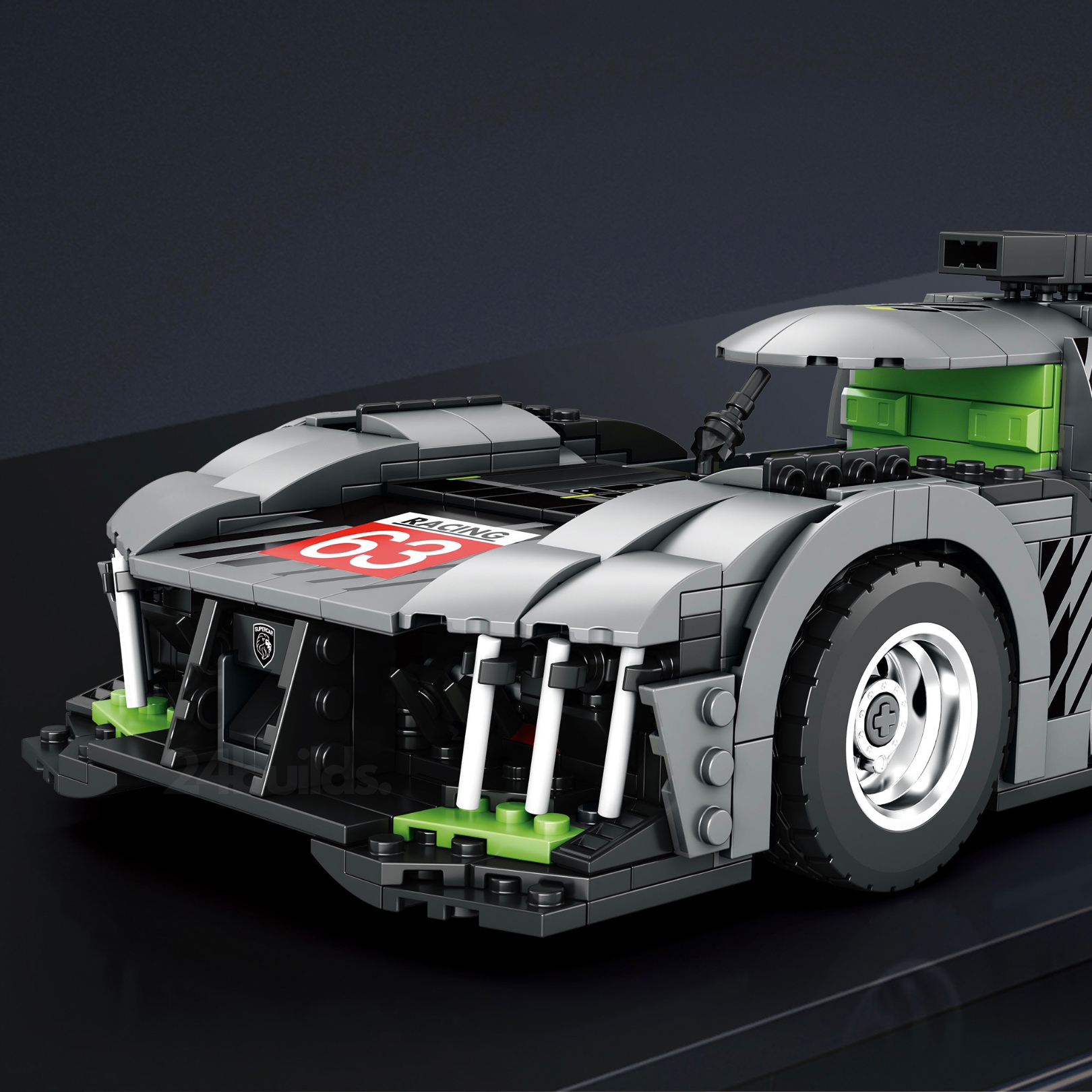 French Endurance Hypercar | 1340pcs | Block World