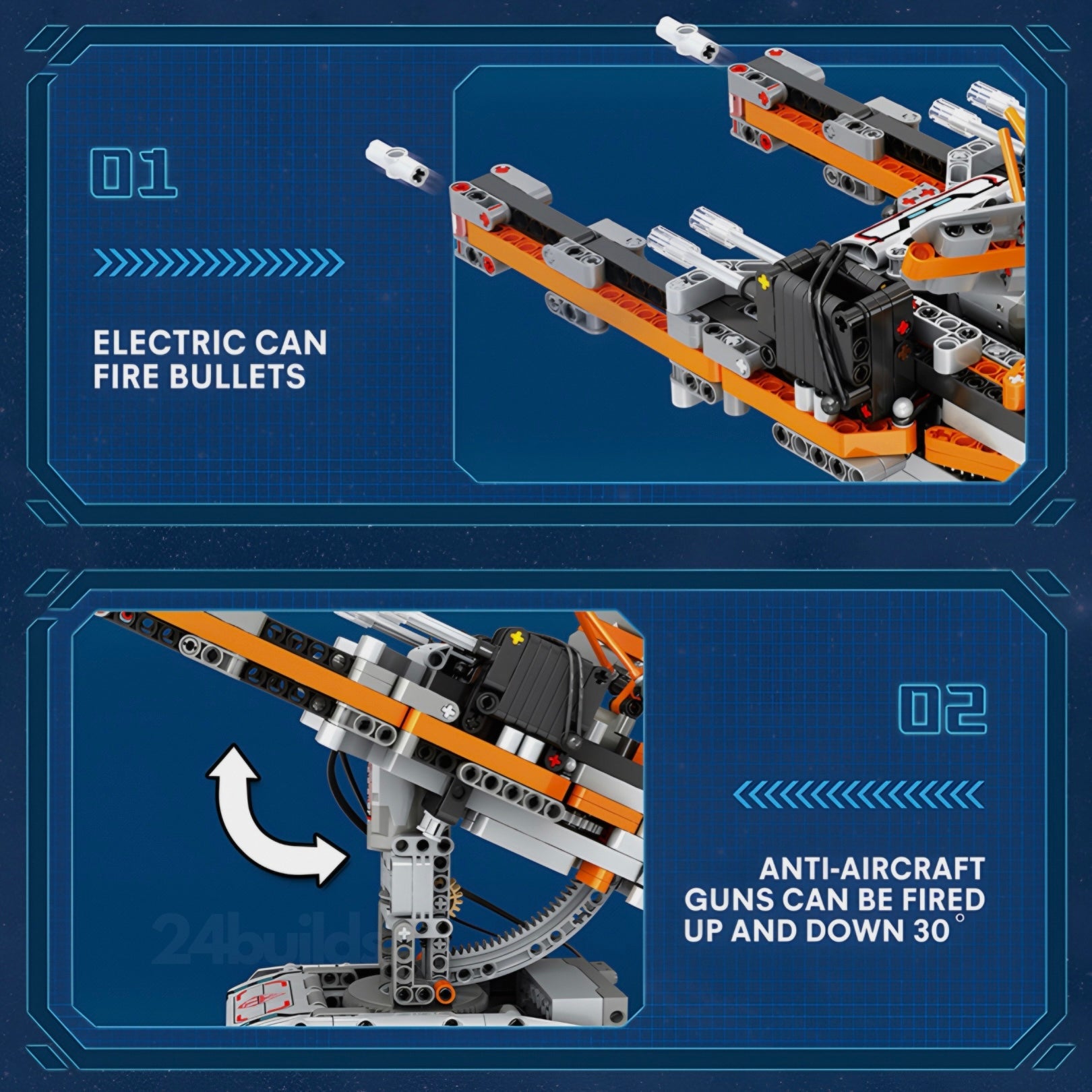Intergalactic Defense Cannon | 852pcs | Block World