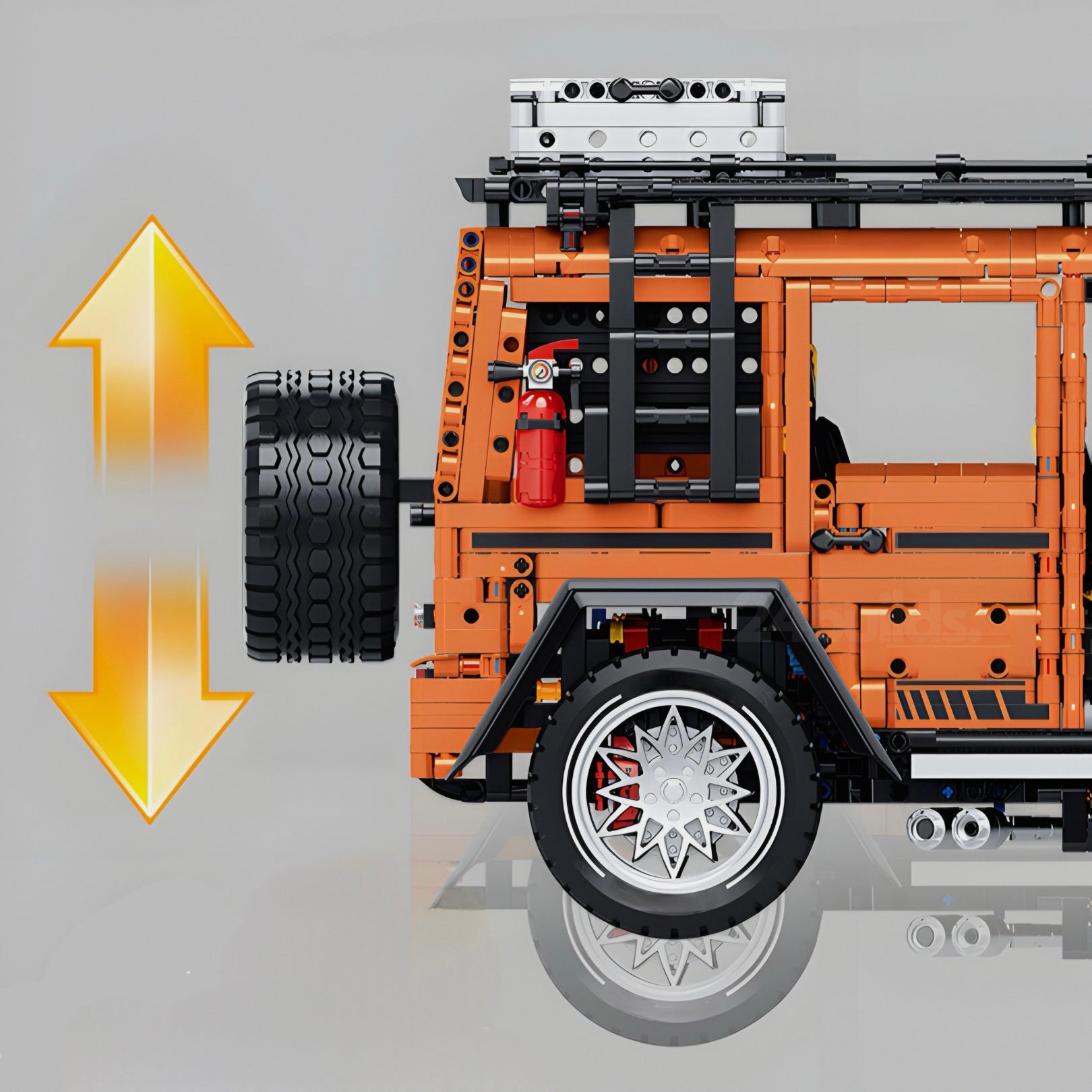 The Ultimate G Wagon | 3916pcs