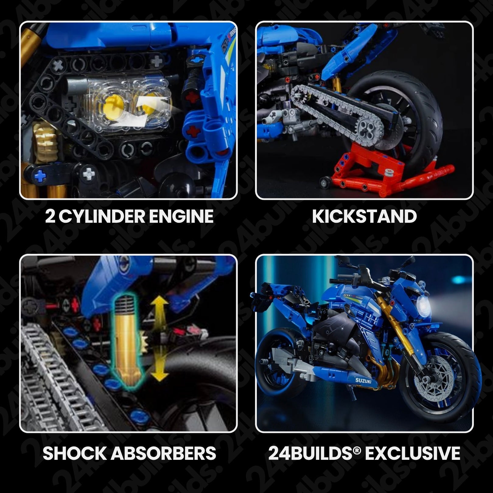Suzuki Gsx-s1000 | 1018pcs