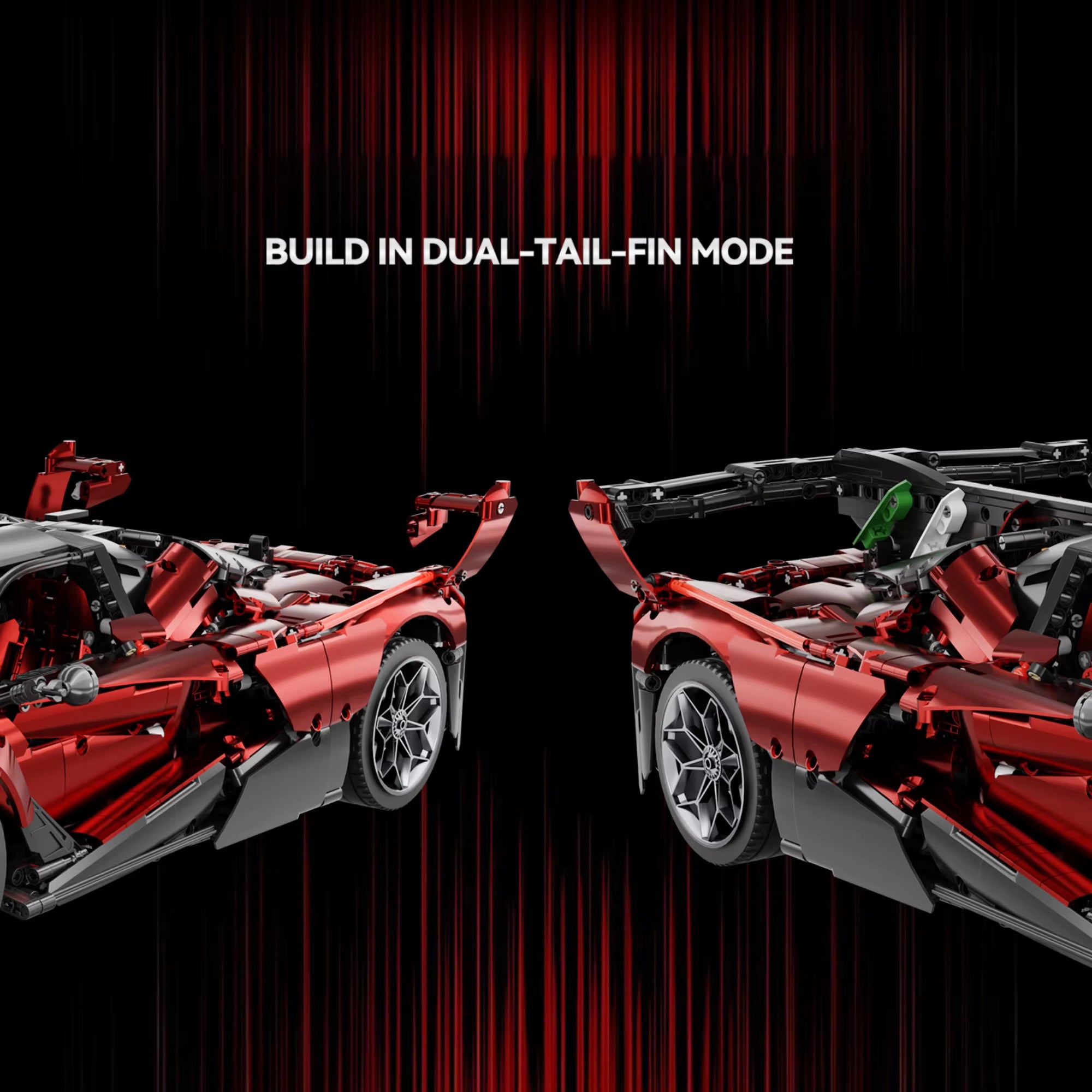 Italian V8 Hypercar - rear detail