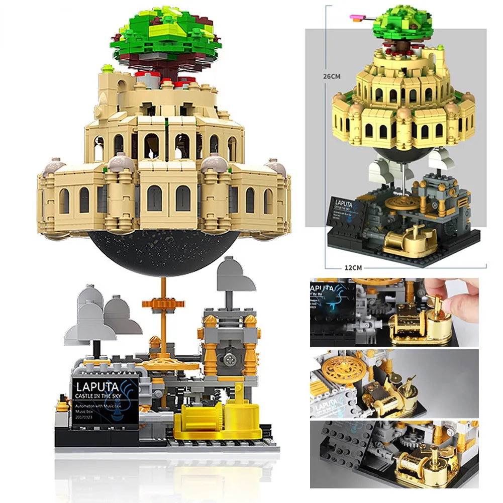 Castle In The Sky | 1180pcs | Block World