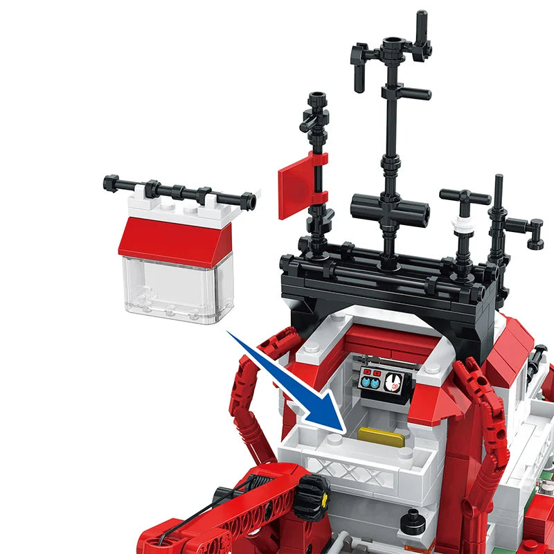 Beijing Ocean Leader Ice Breaker | 1862pcs | Block World