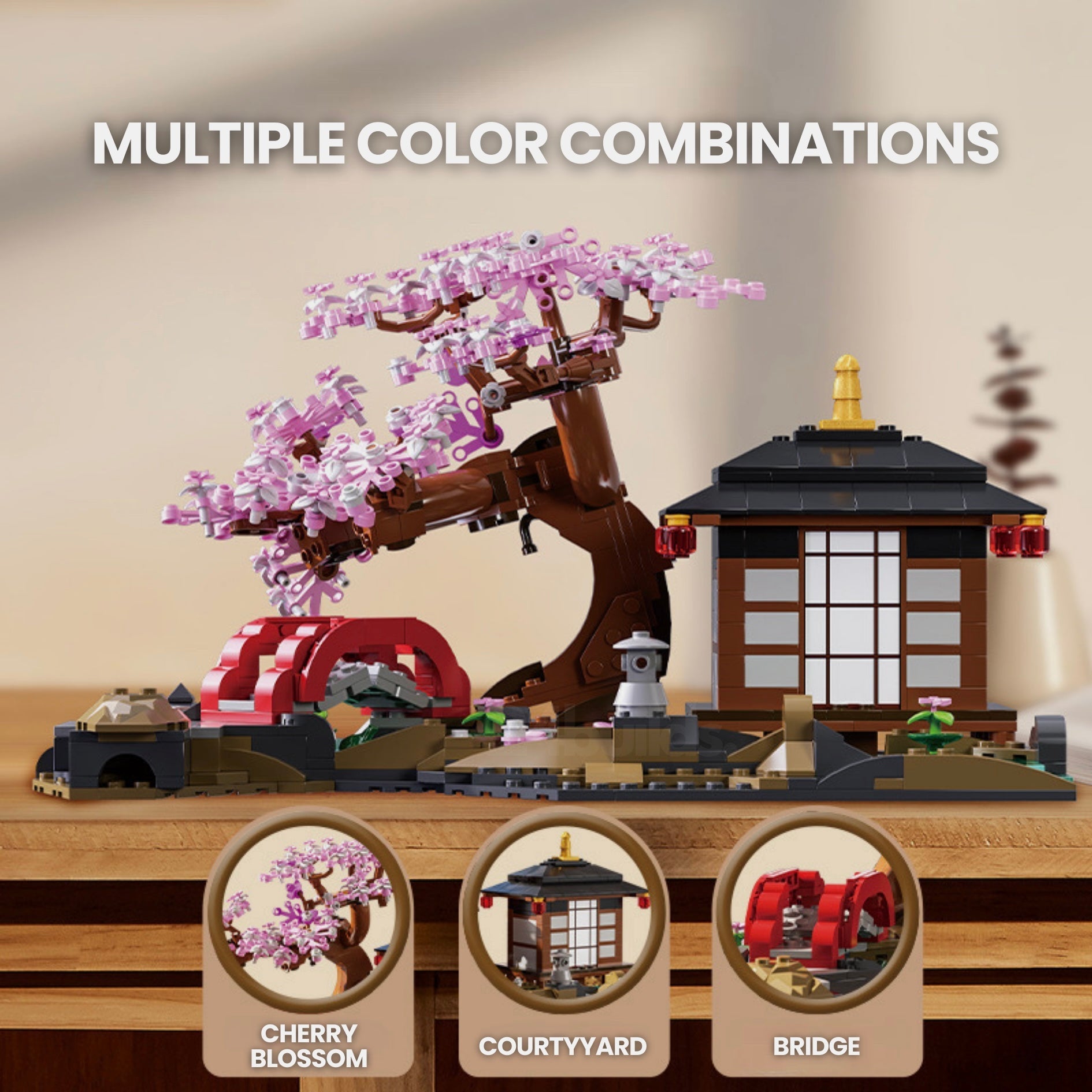 Cherry Blossom Garden | 924pcs | Block World