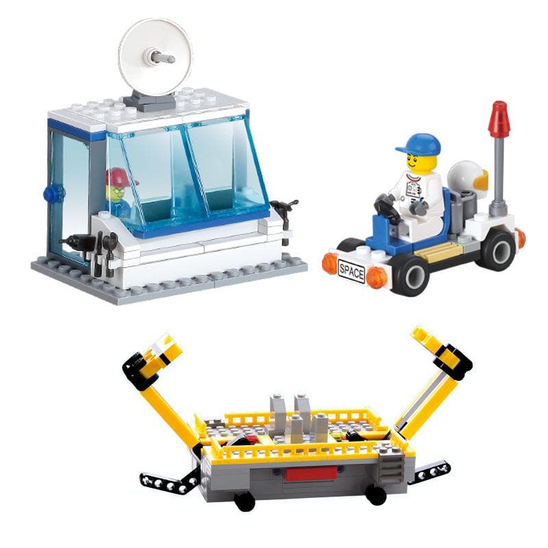 CZ-2F Space Rocket Launch Station | 822pcs | Block World