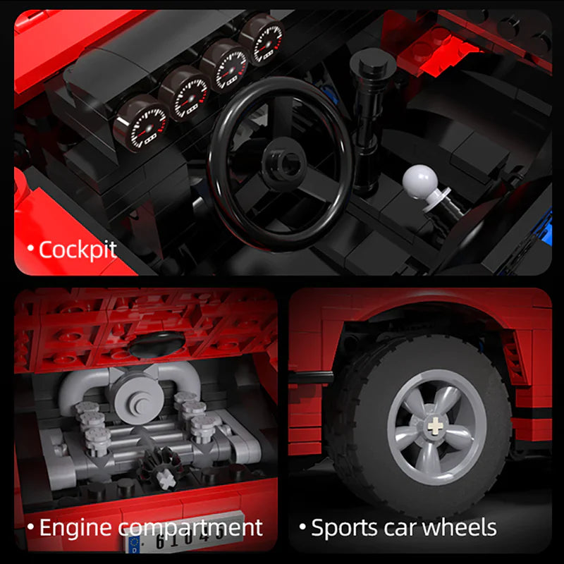 Classic German Coupe | 1429pcs
