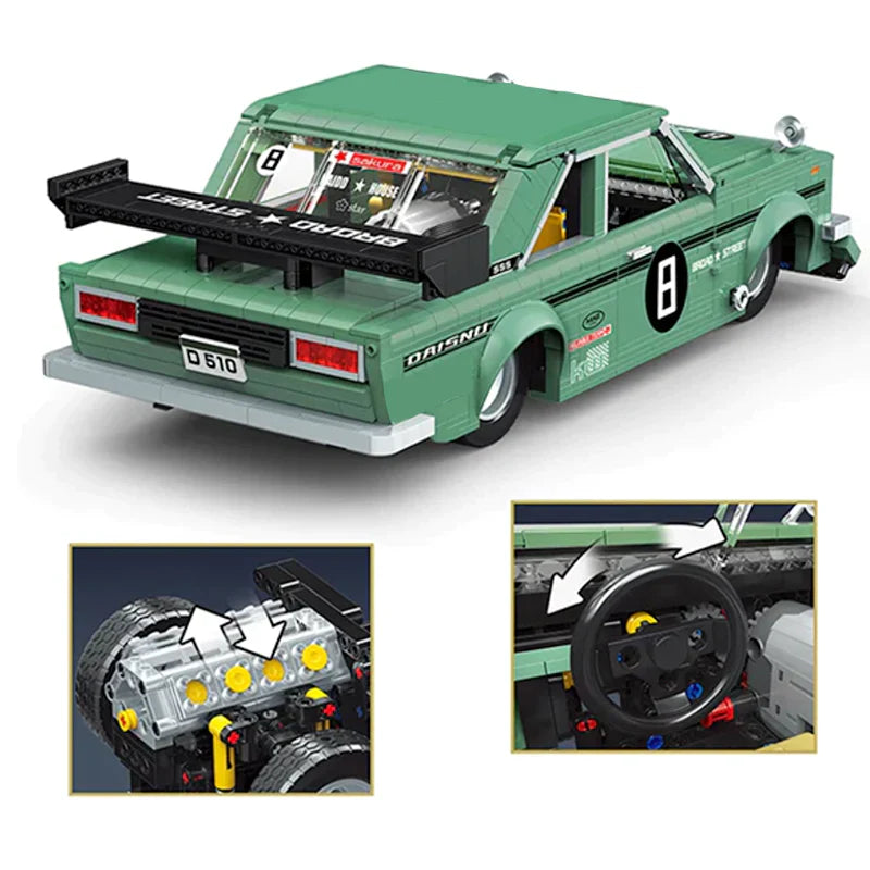 Classic JDM Icon | 1975pcs | Block World