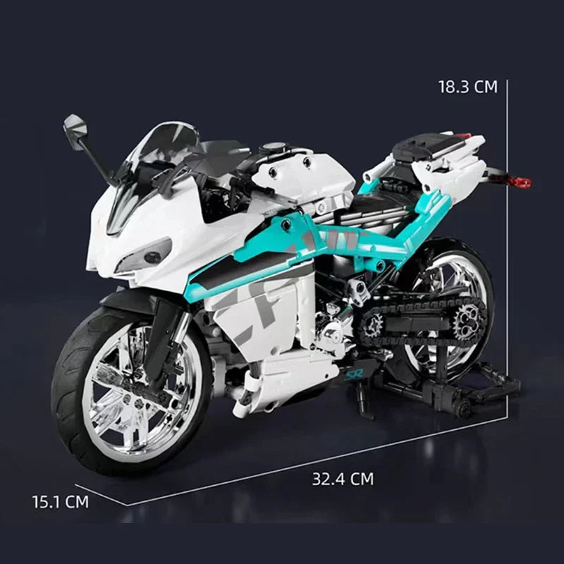 Blaze Biker | 827pcs | Block World