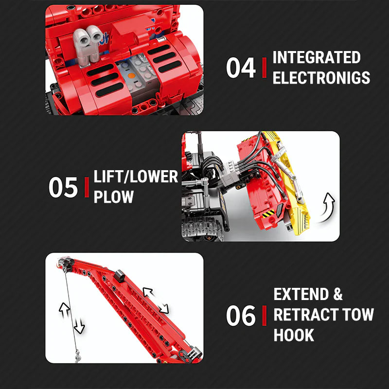 Remote Controlled Snow Groomer | 1099pcs
