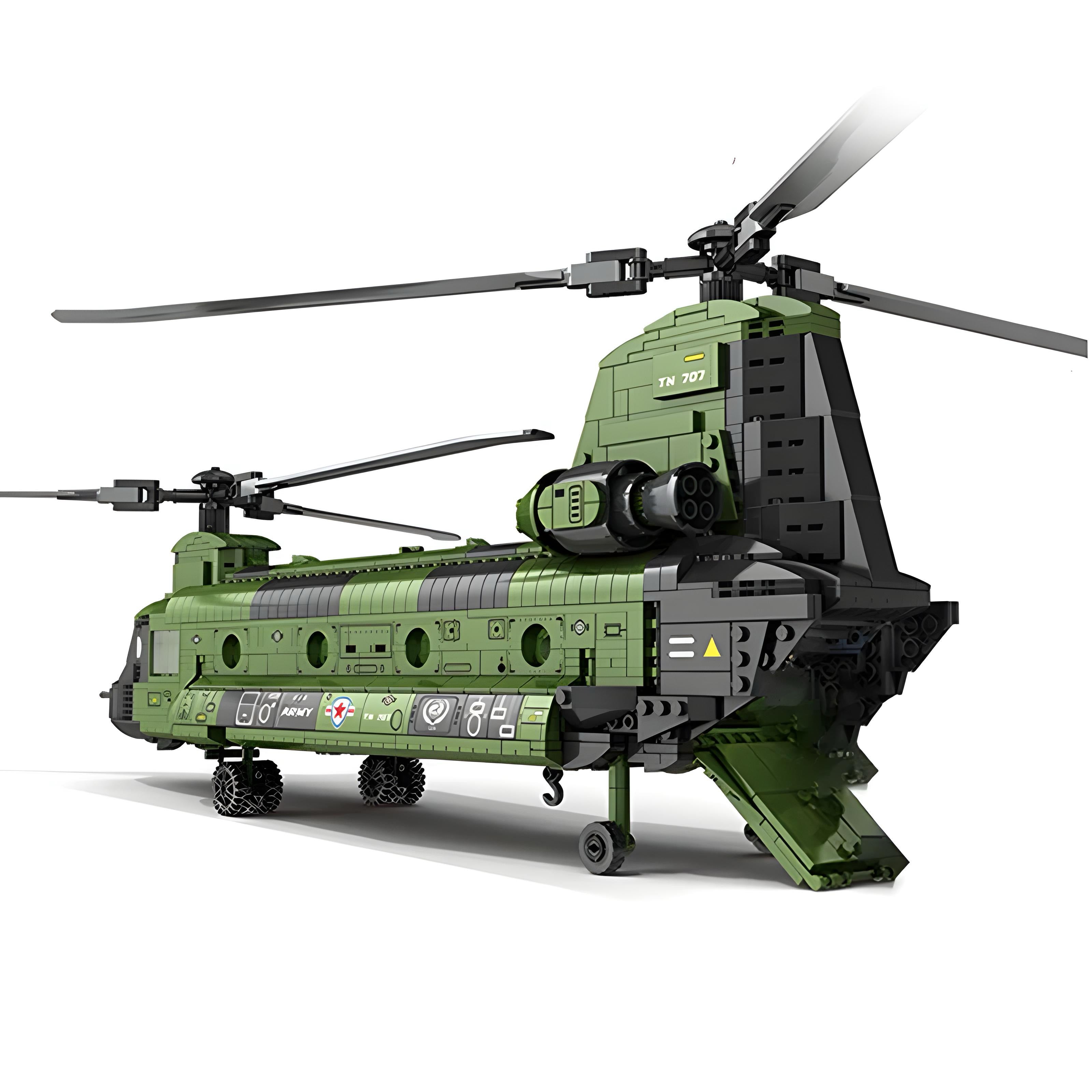 CH-47 Transport Helicopter | 1622pcs | Block World