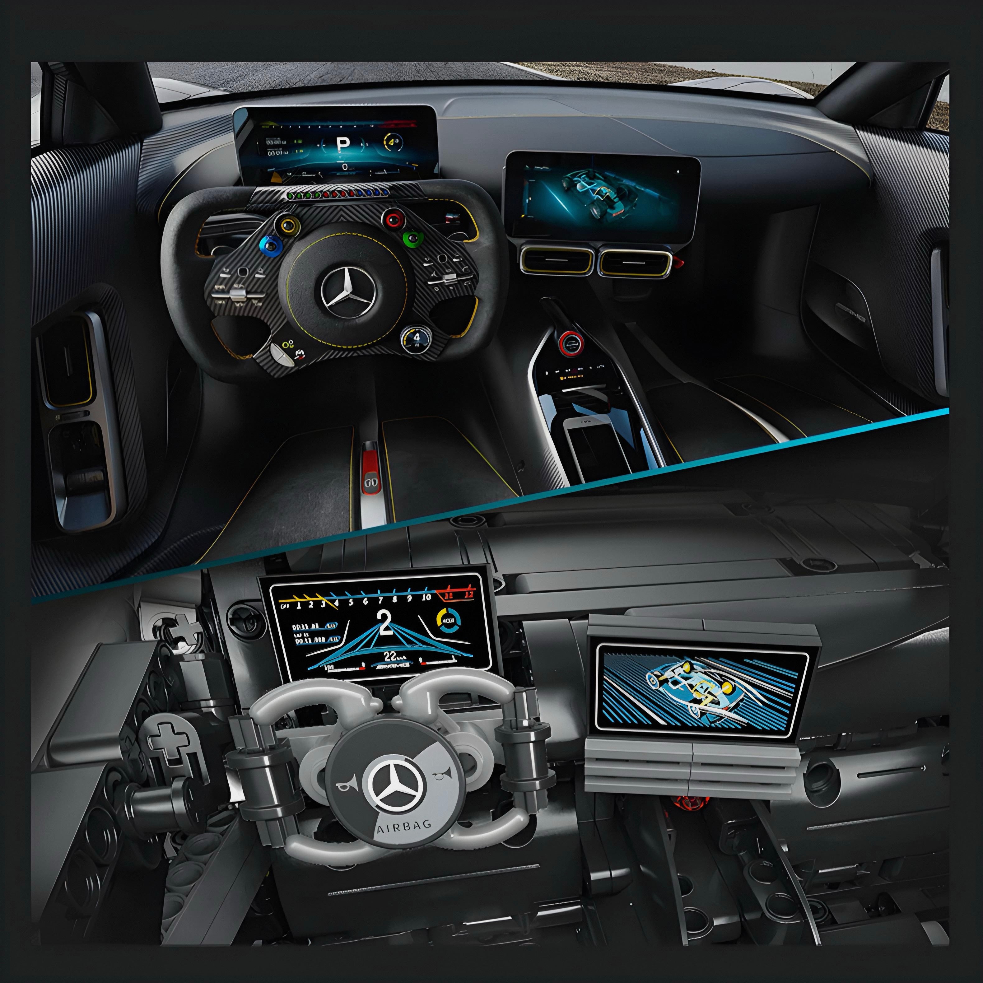 Mercedes-amg One | 3296pcs