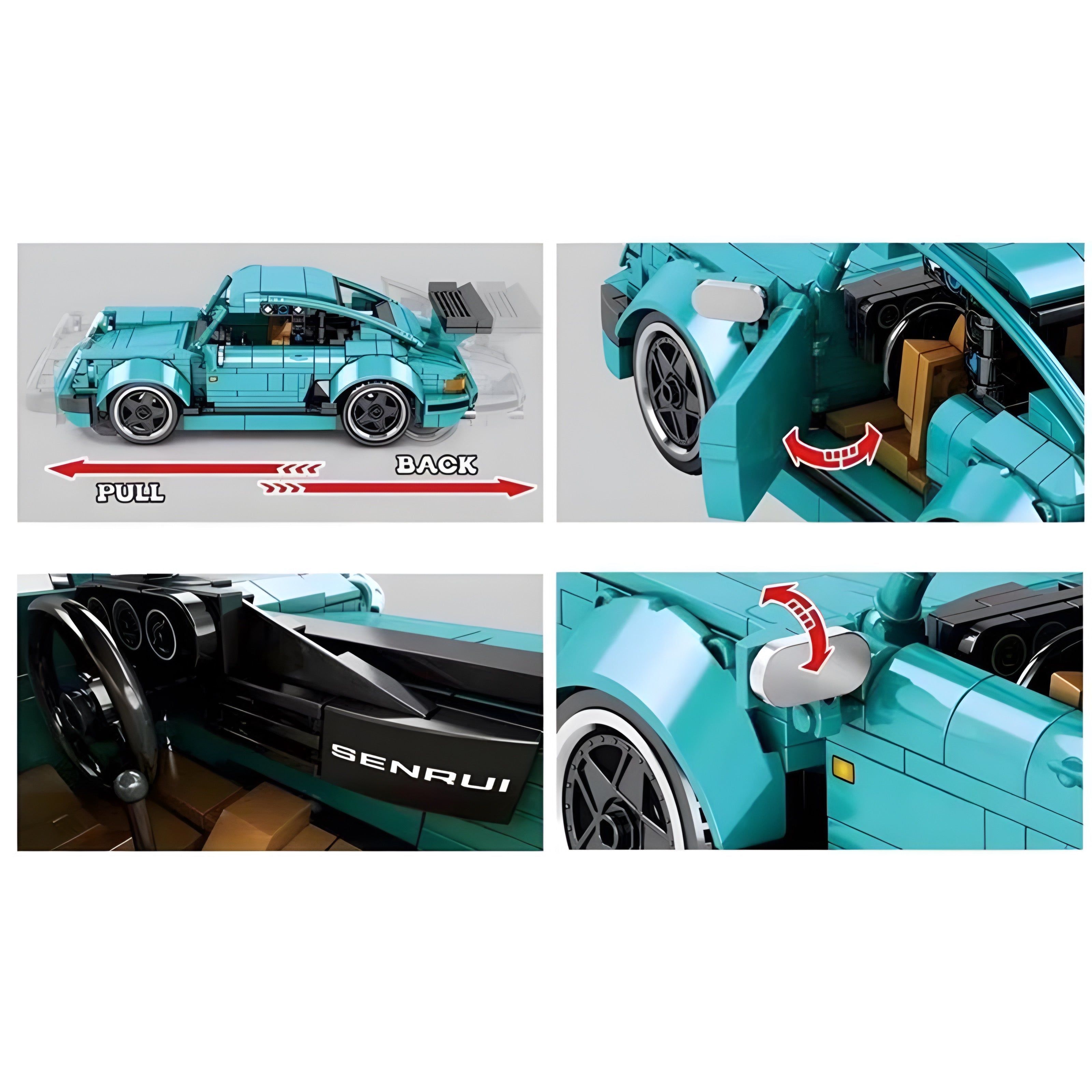 German Classic Coupe | 718pcs | Block World