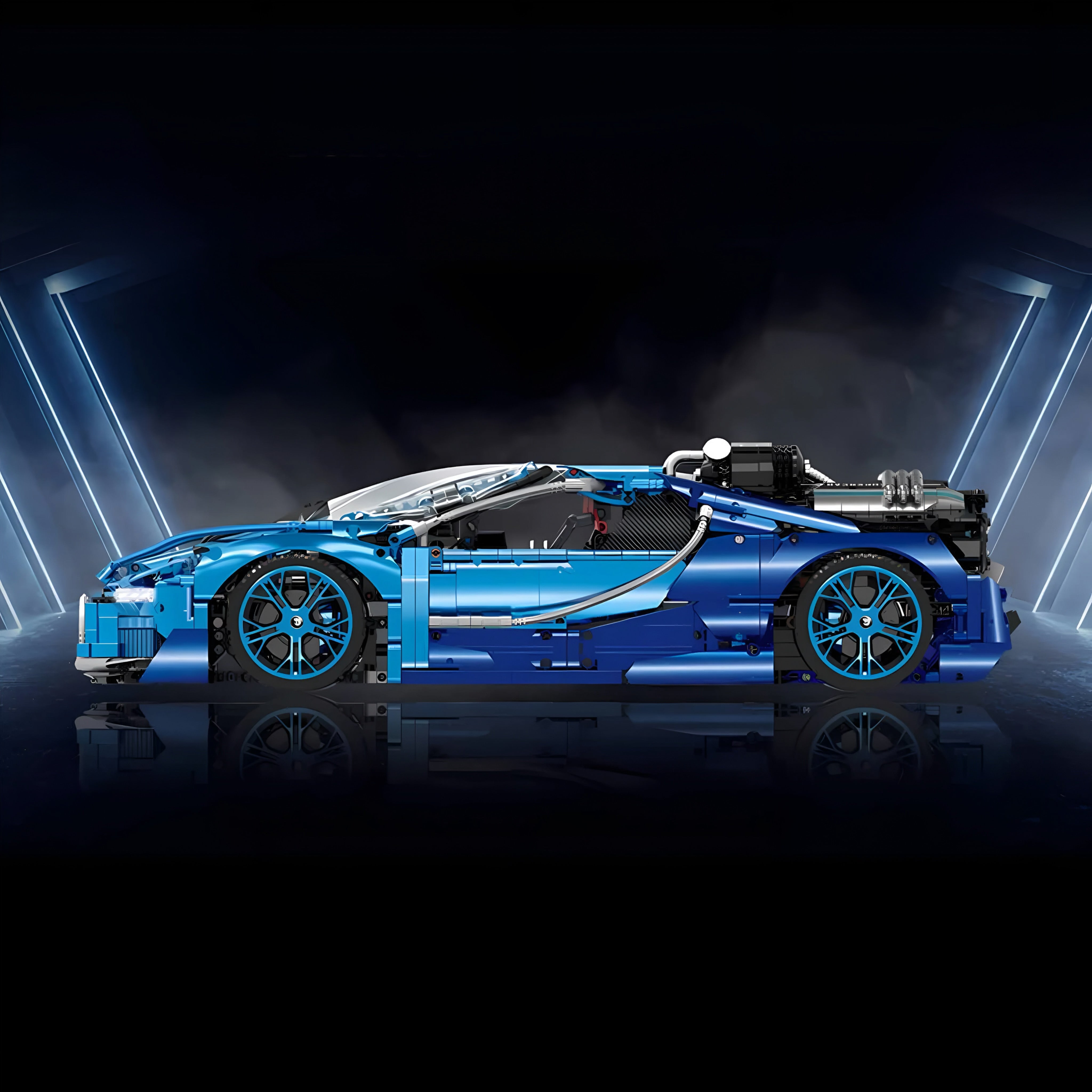Jet Edition W16 Hypercar | 3686pcs | Block World