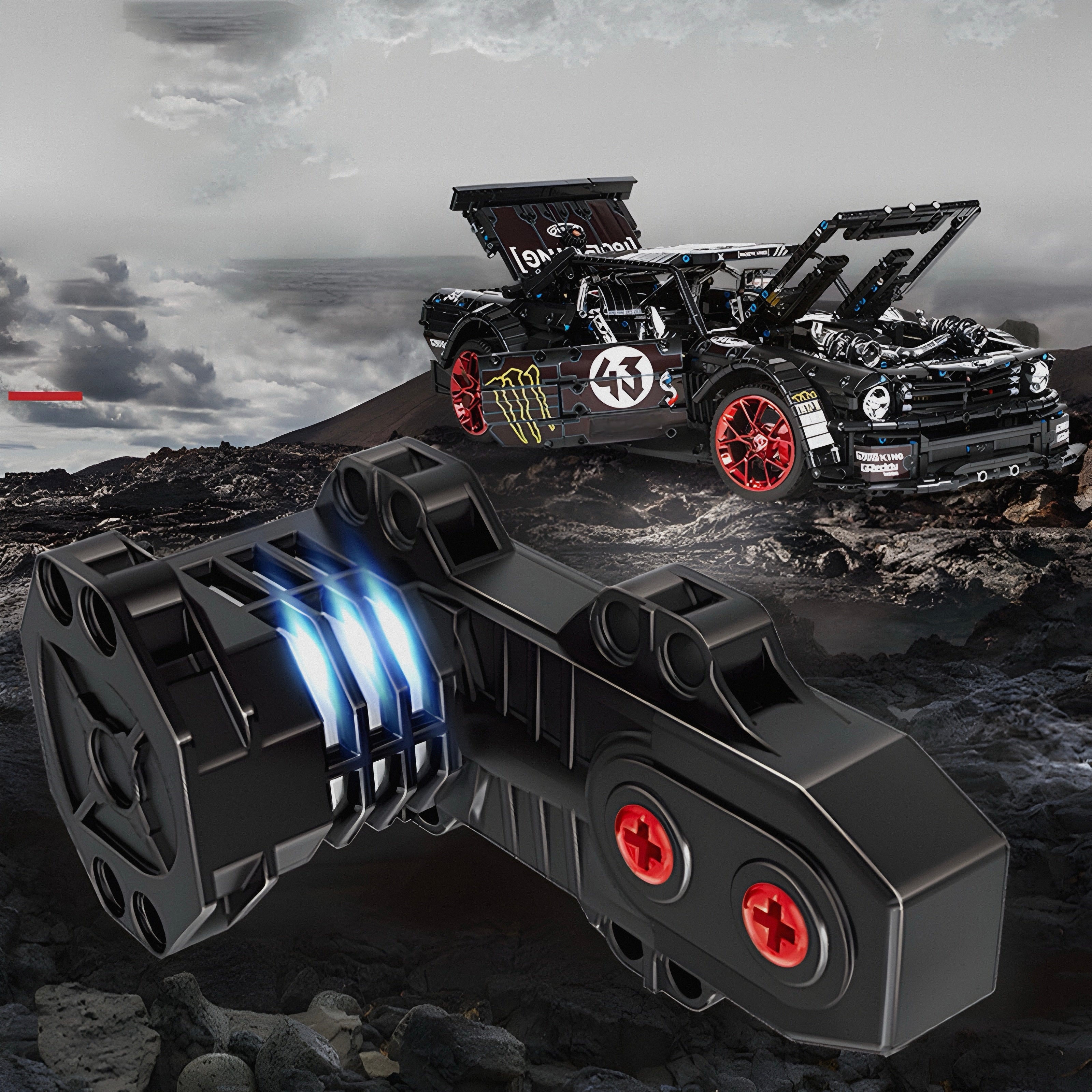 Ken Block's 1400HP Hoonicorn | 3202pcs | Block World