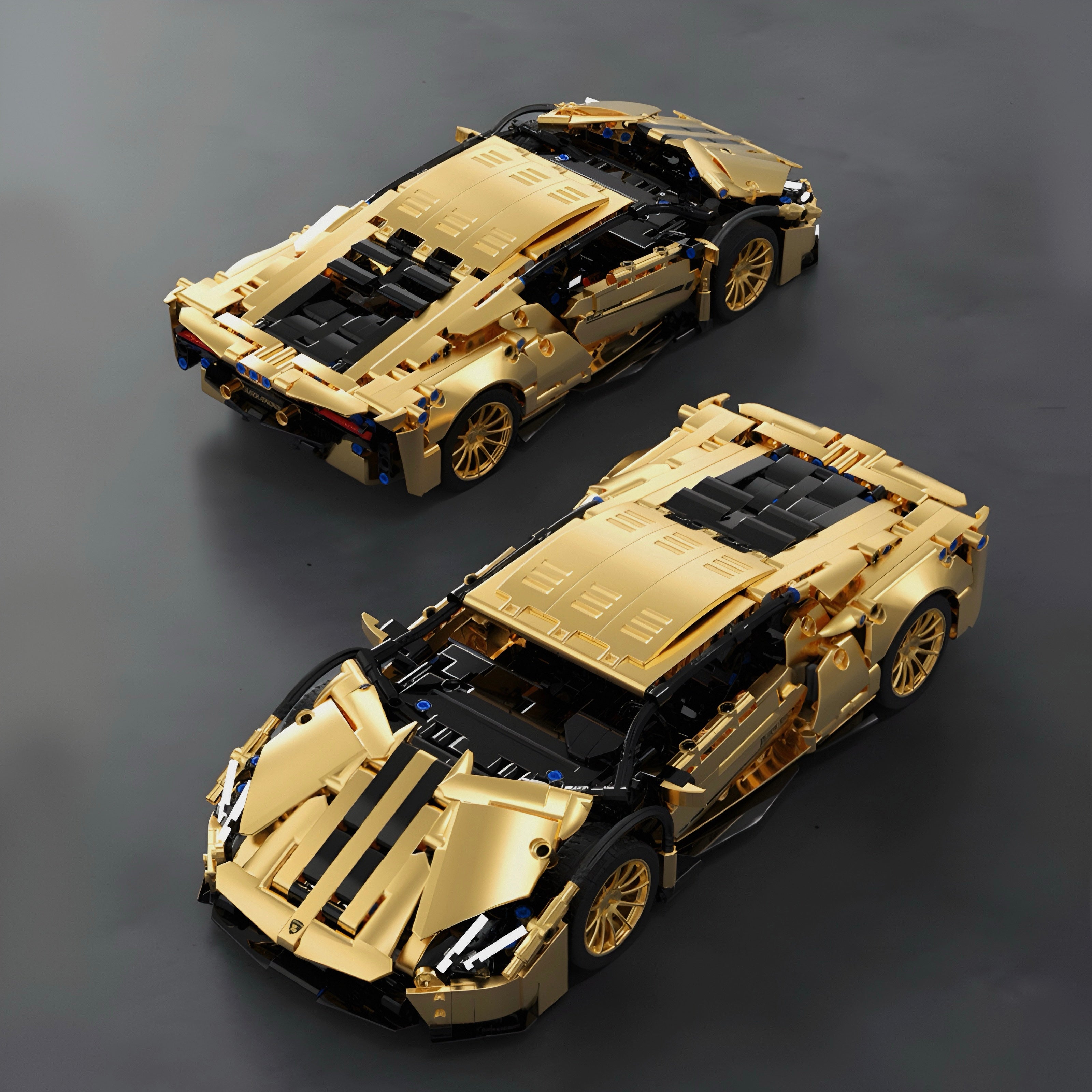 Gold Edition Italian Supercar | 1312pcs | Block World