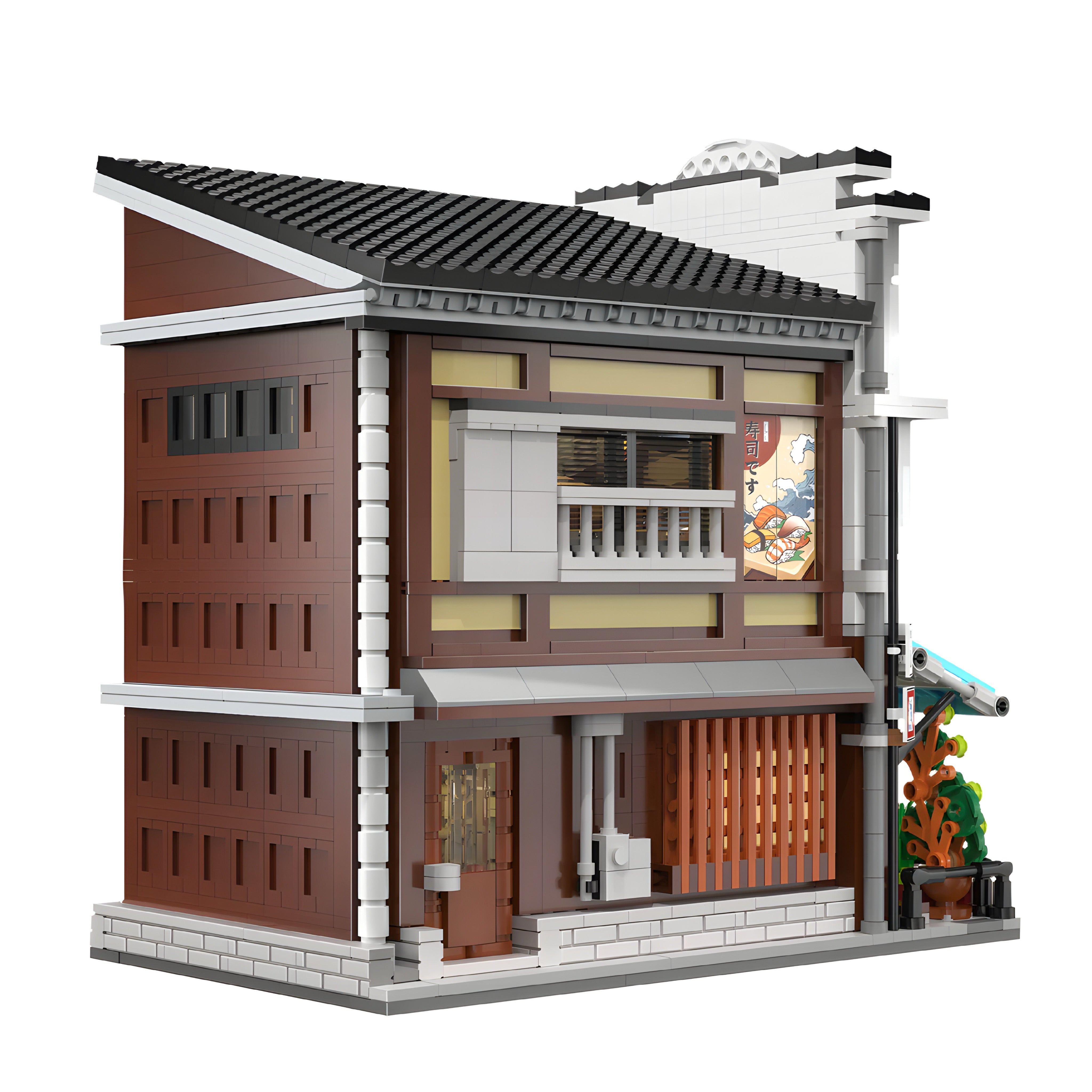 Japanese Sushi Shop | 1664pcs | Block World