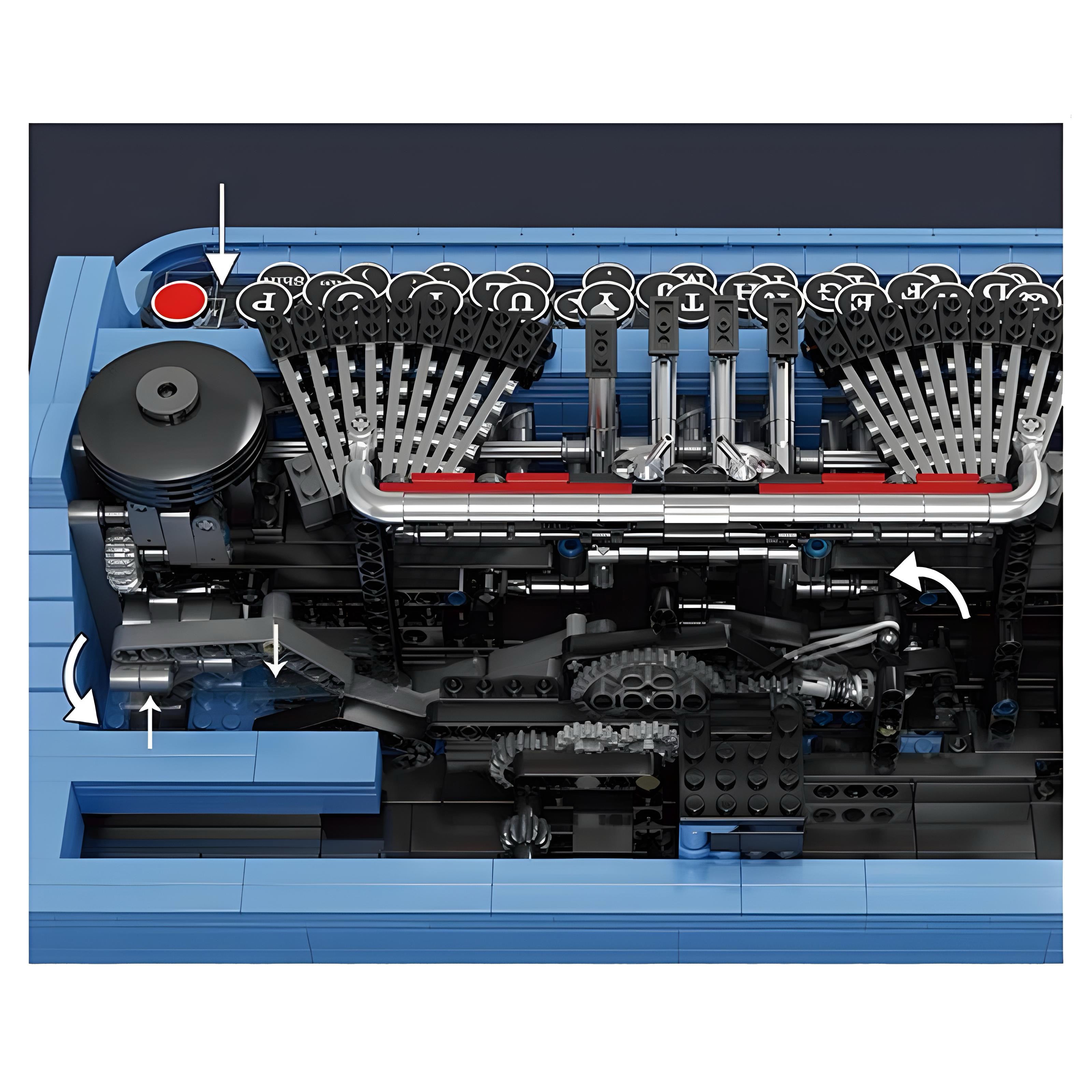 Retro Typewriter | 2138pcs