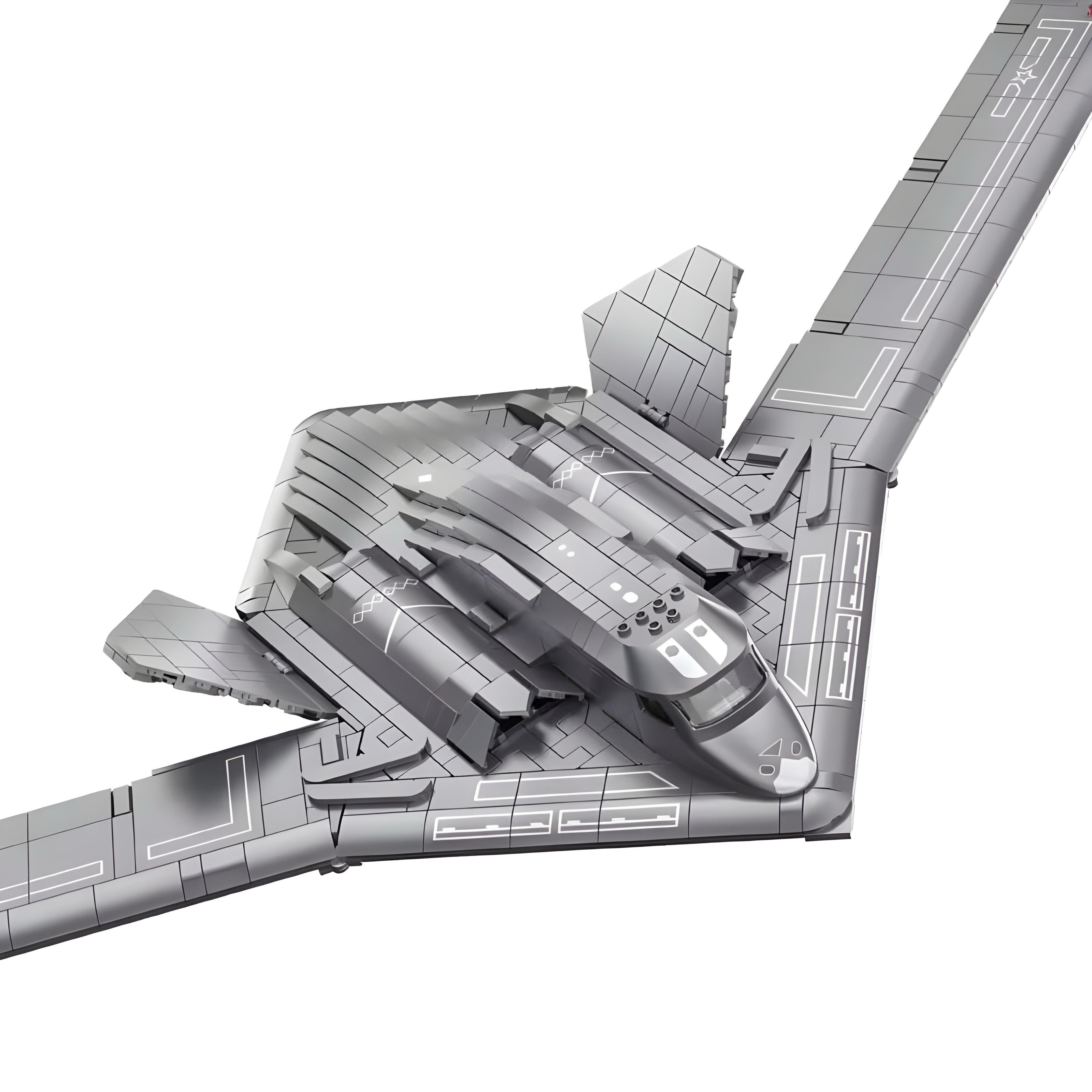 H-20 Long Range Bomber | 1380pcs | Block World