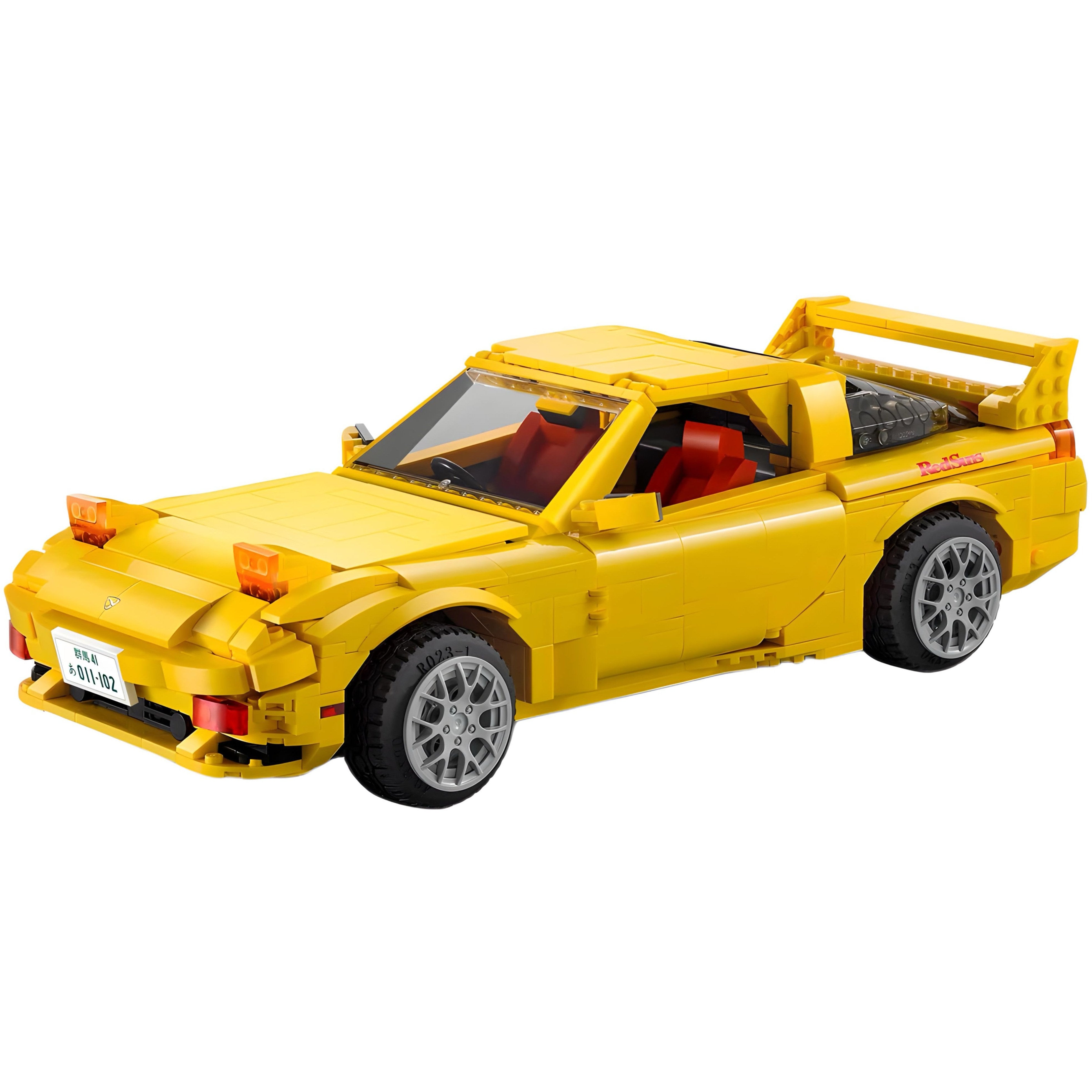 Initial D FD3S RX-7 | 1655pcs | Block World