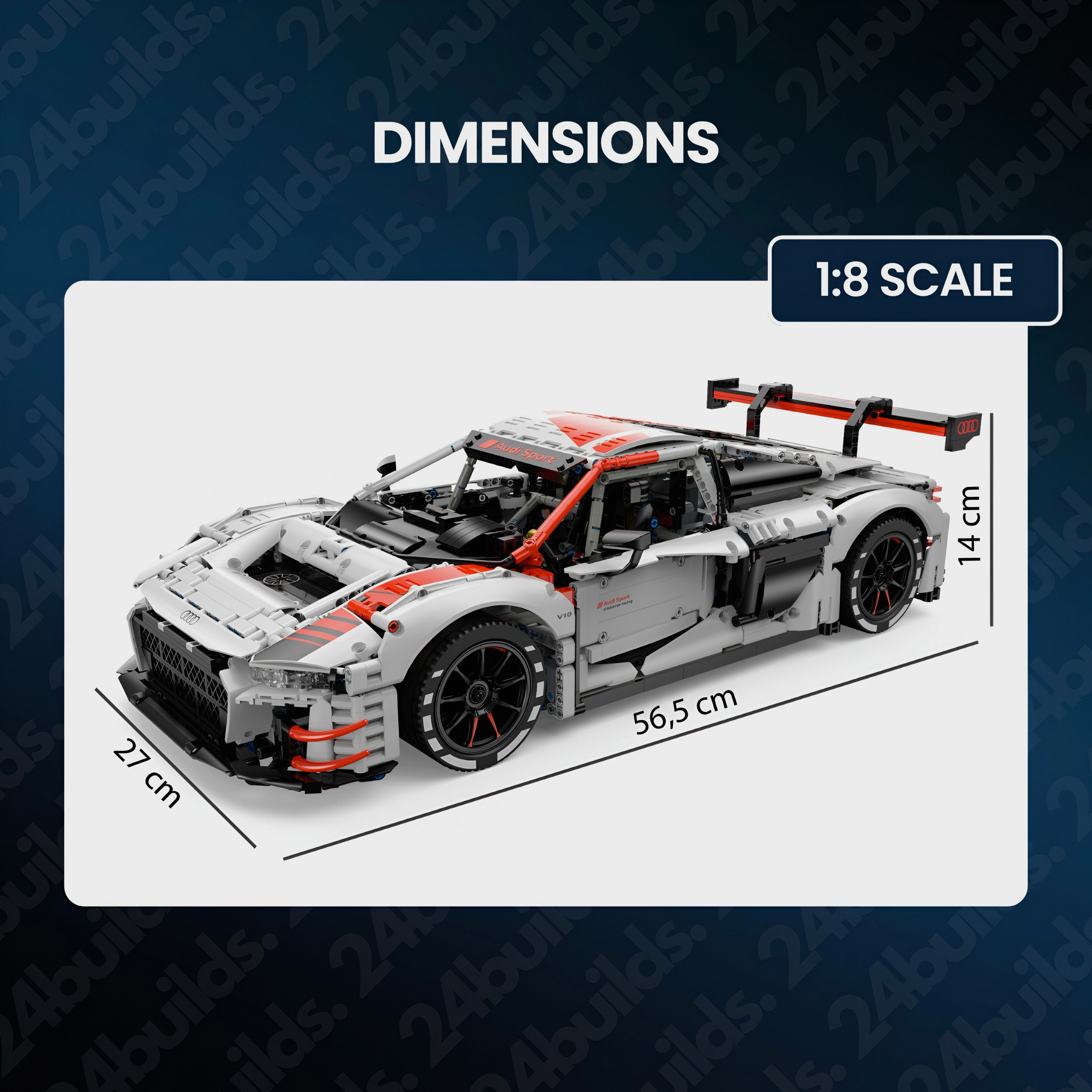 Audi R8 LMS GT3 | 3302pcs
