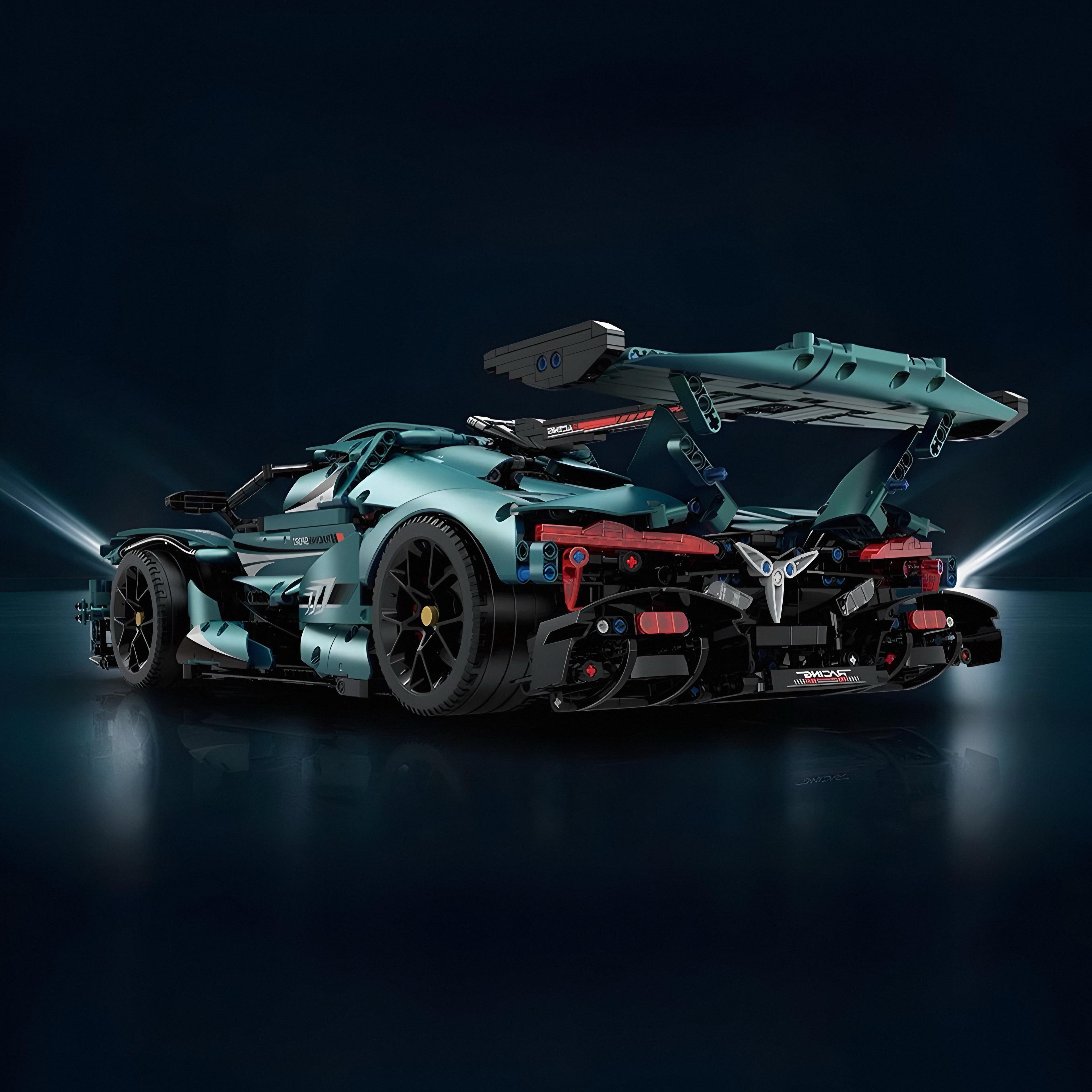 Satin Blue "intense Emotion" Hypercar | 3468pcs