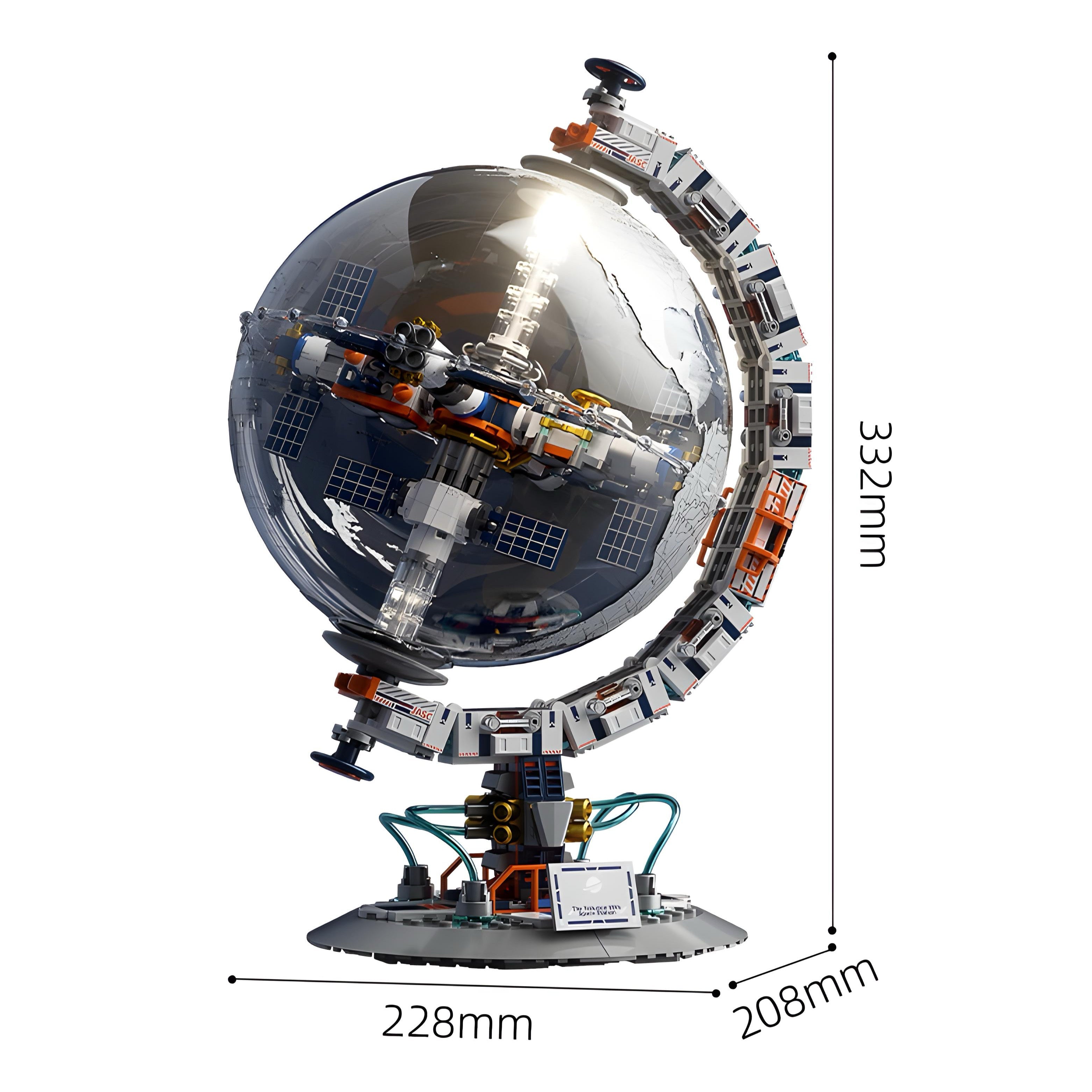 Earth Globe | 658pcs | Block World