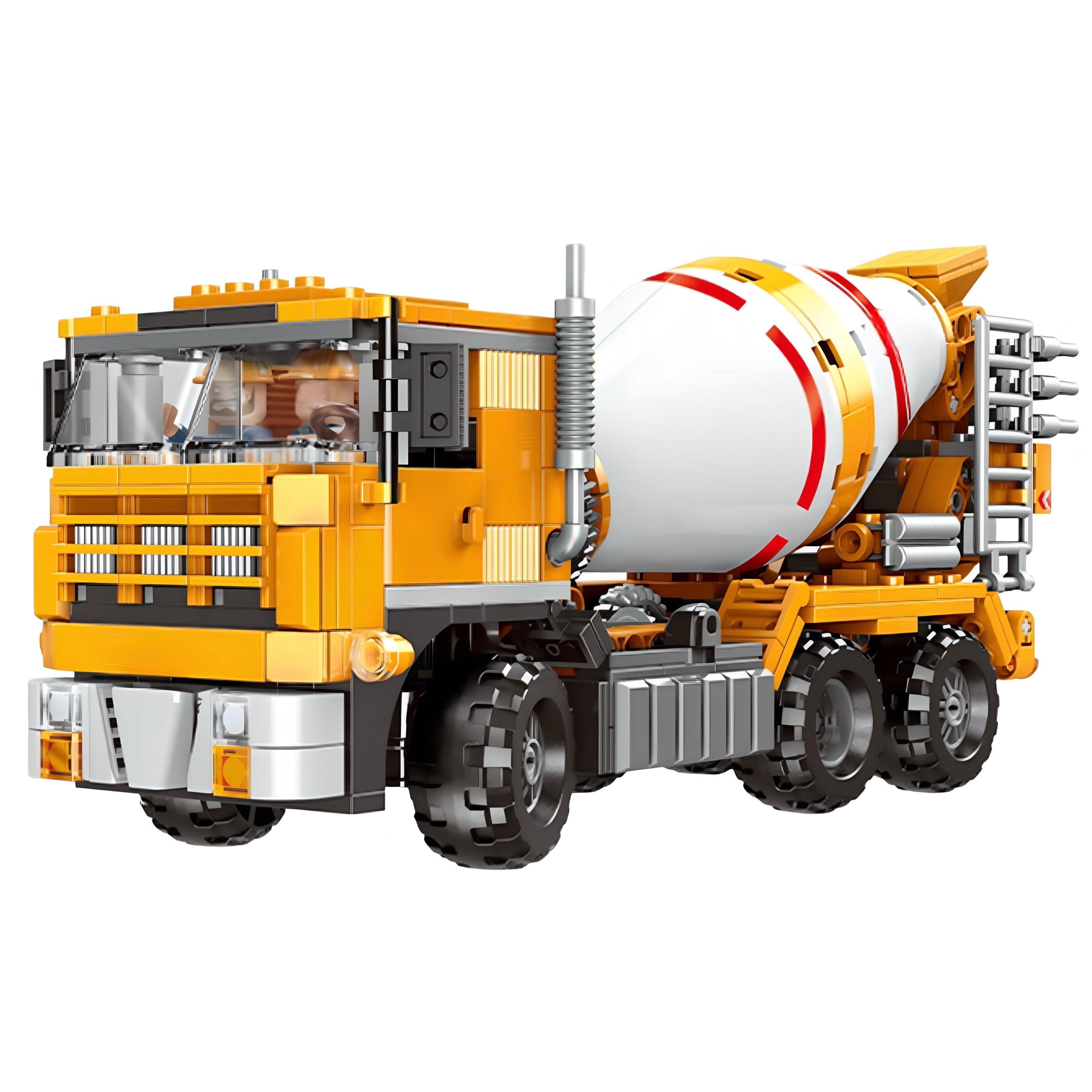 Cement Mixer Truck | 656pcs | Block World