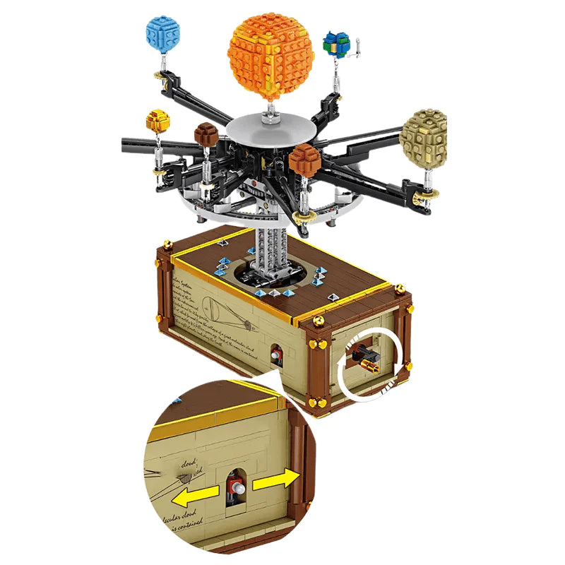 Motorised Solar System | 1468pcs