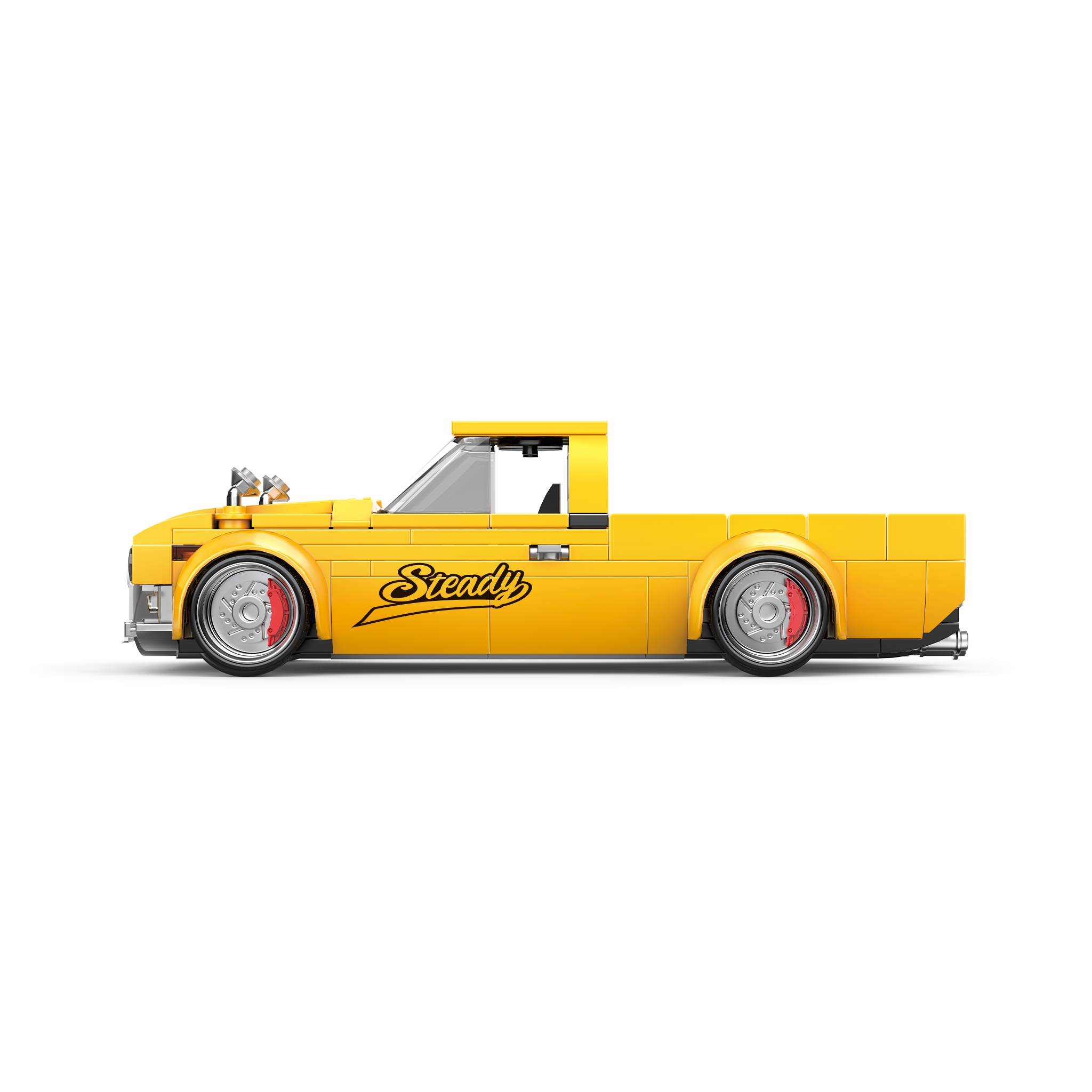 Classic JDM Pickup | 328pcs | Block World