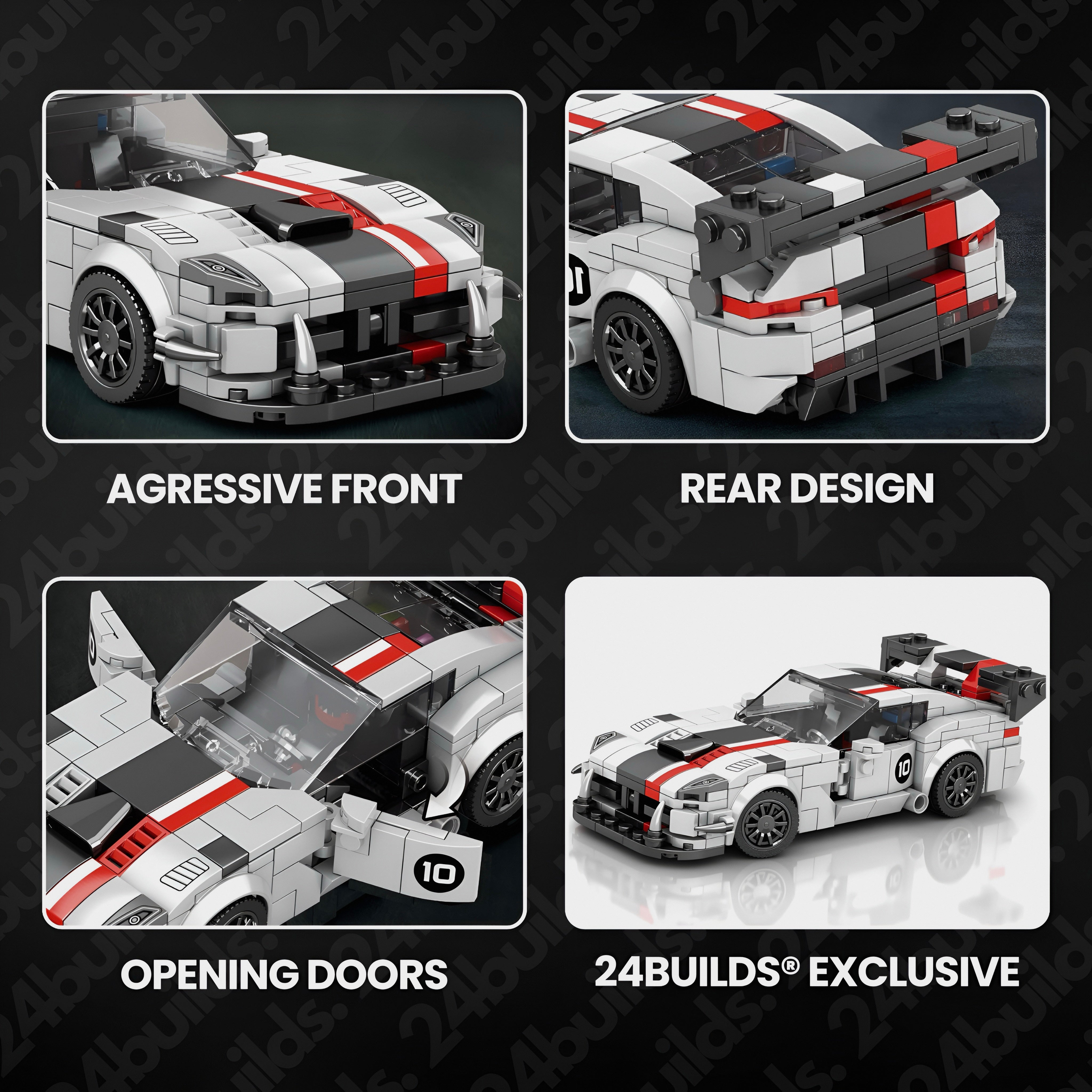 24builds® Viper ACR | 407pcs | Block World
