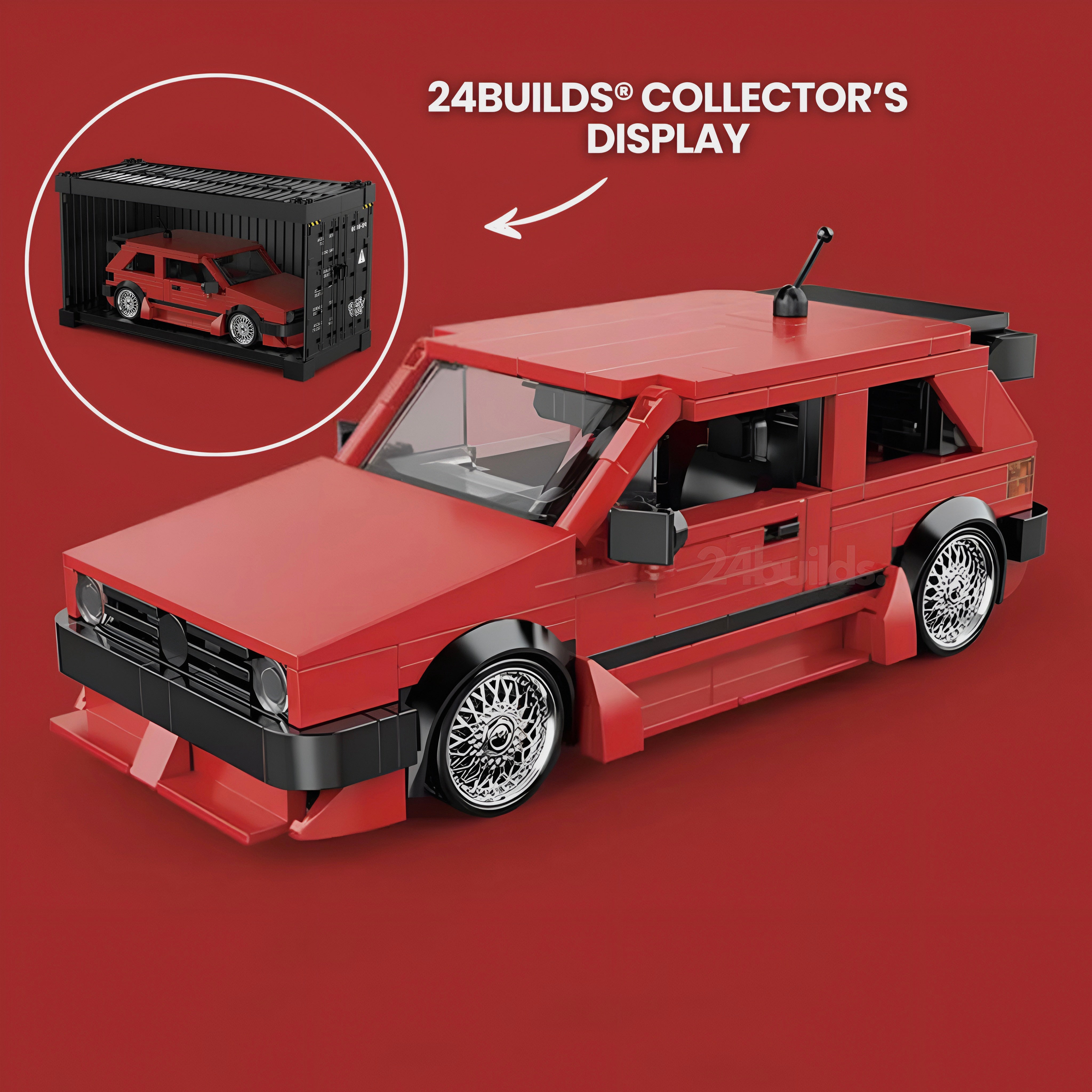 German Classic Hot Hatch | 480pcs | Block World