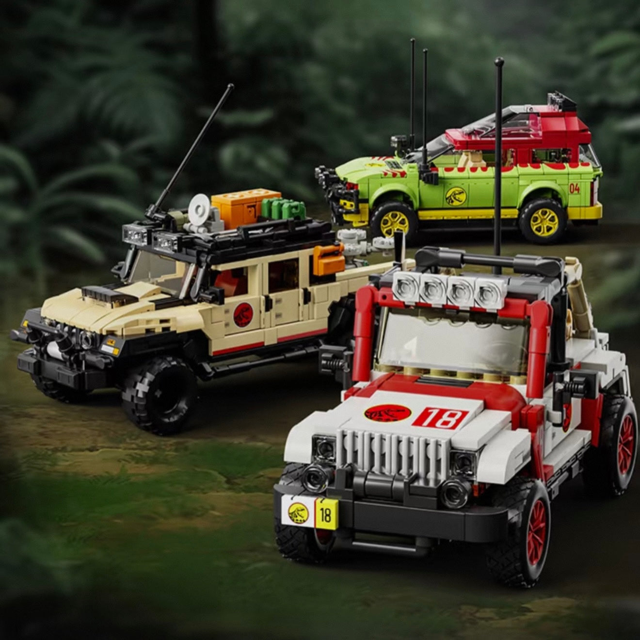 Classic Safari Off-Roaders Bundle | 1632pcs | Block World