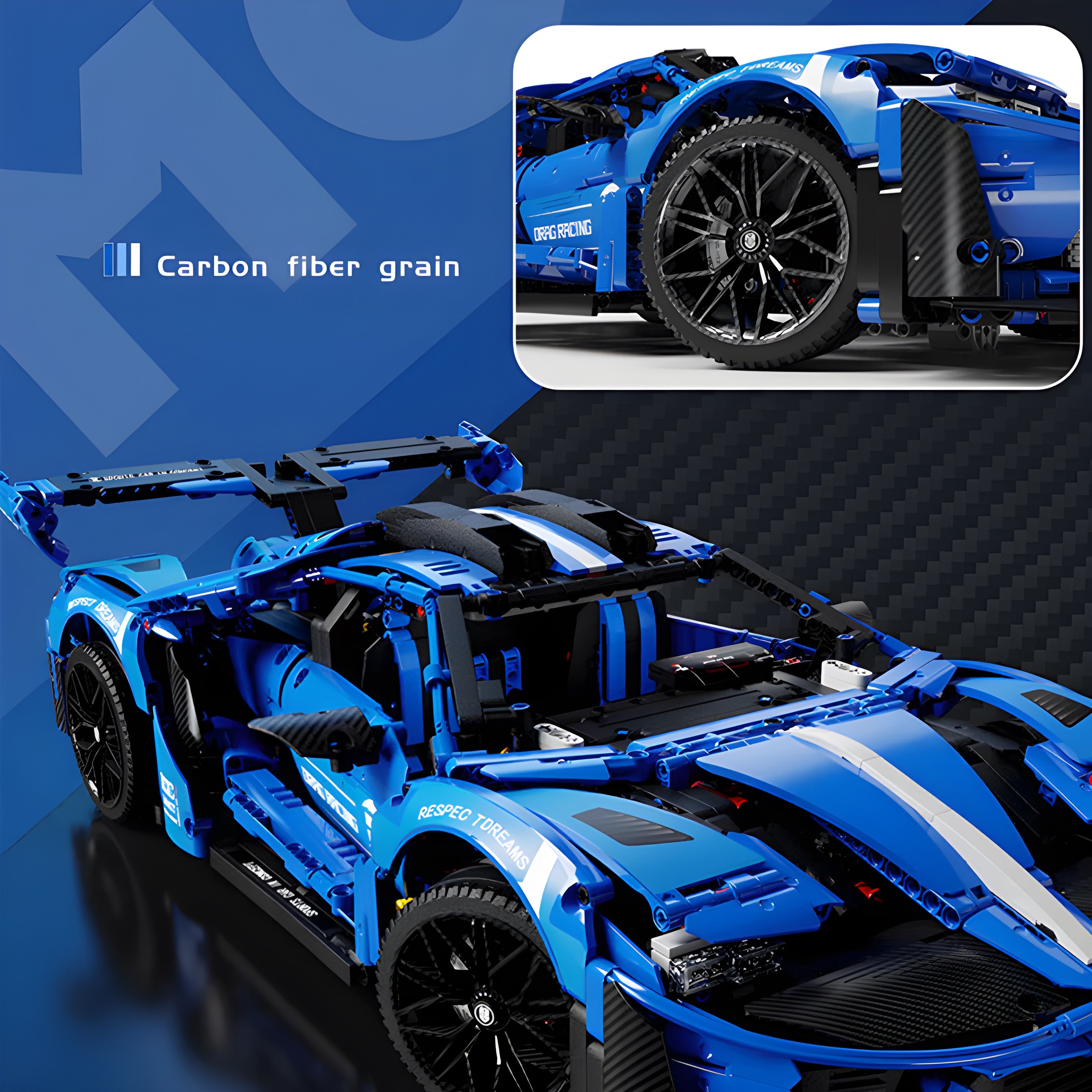 2022 American GT Supercar | 3623pcs | Block World