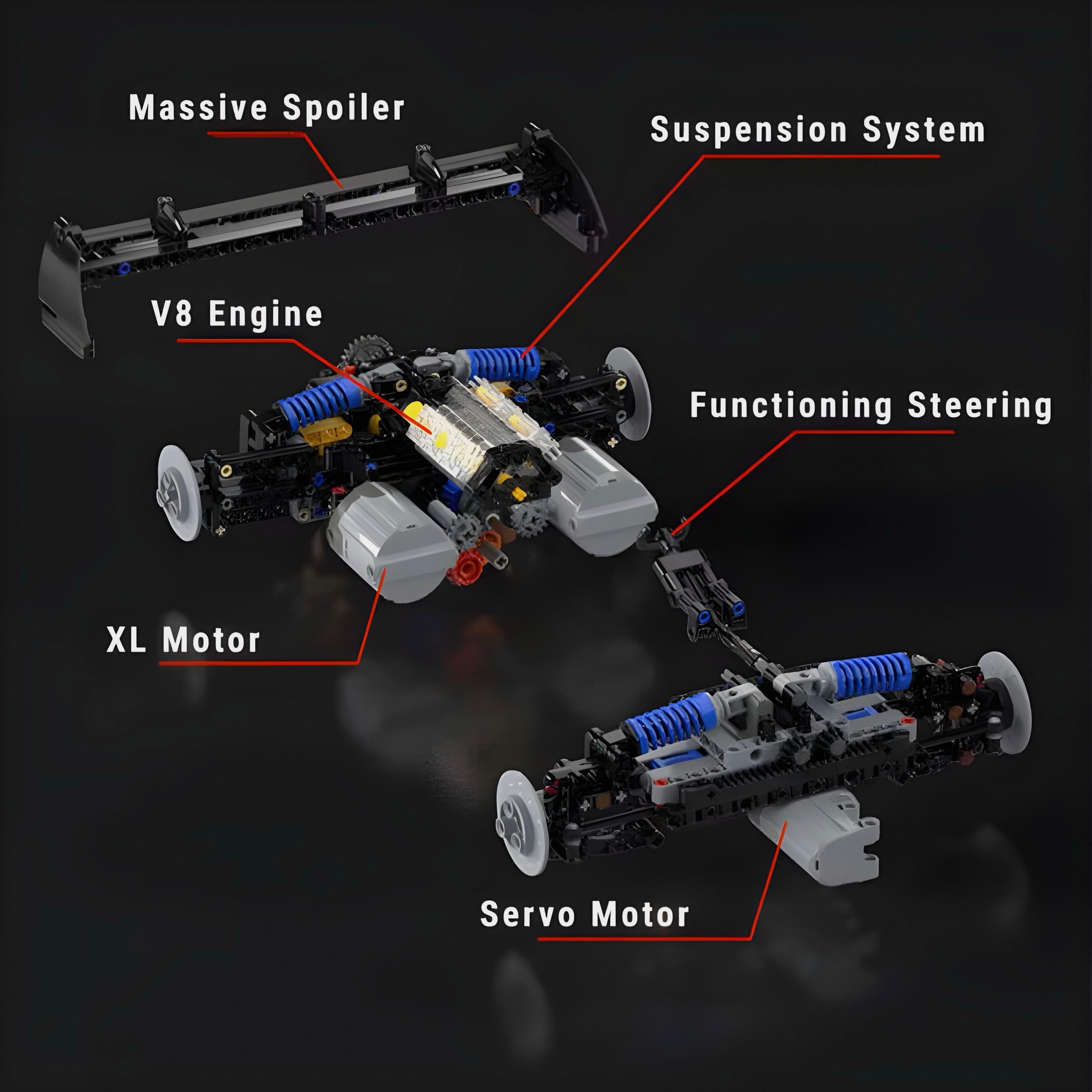 Collector's 24h Endurance Car | 2980pcs | Block World