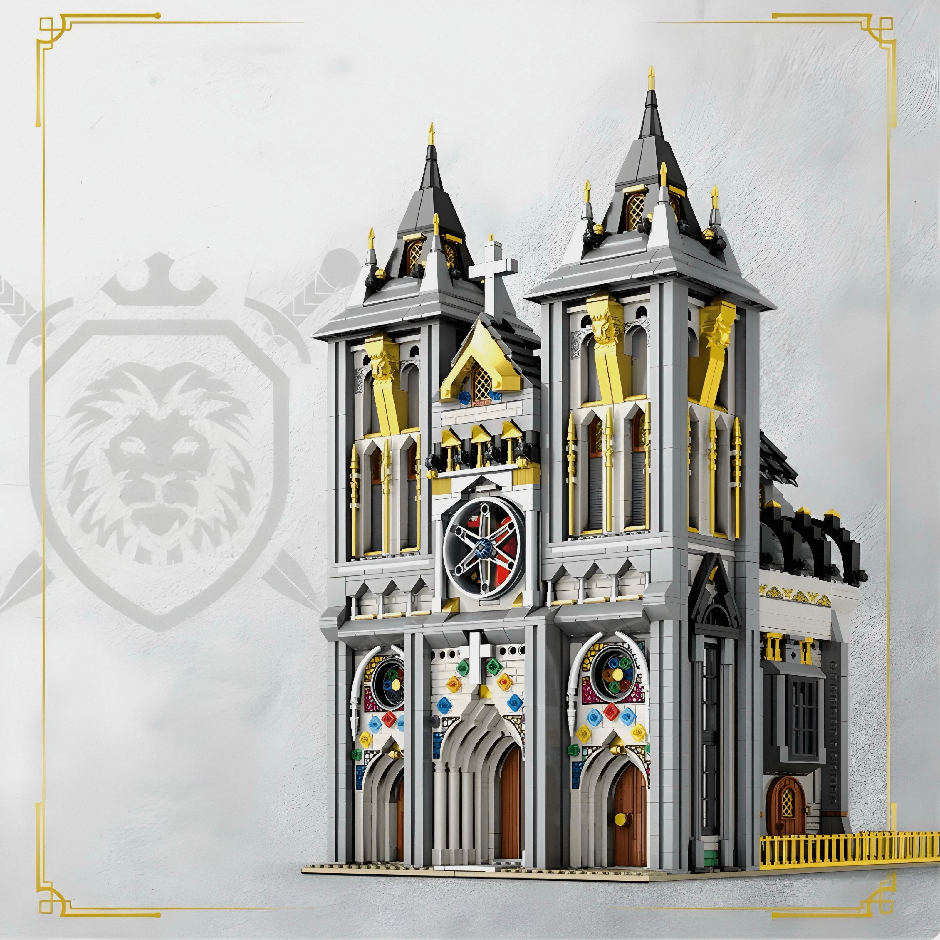 European Century Church | 3469pcs | Block World