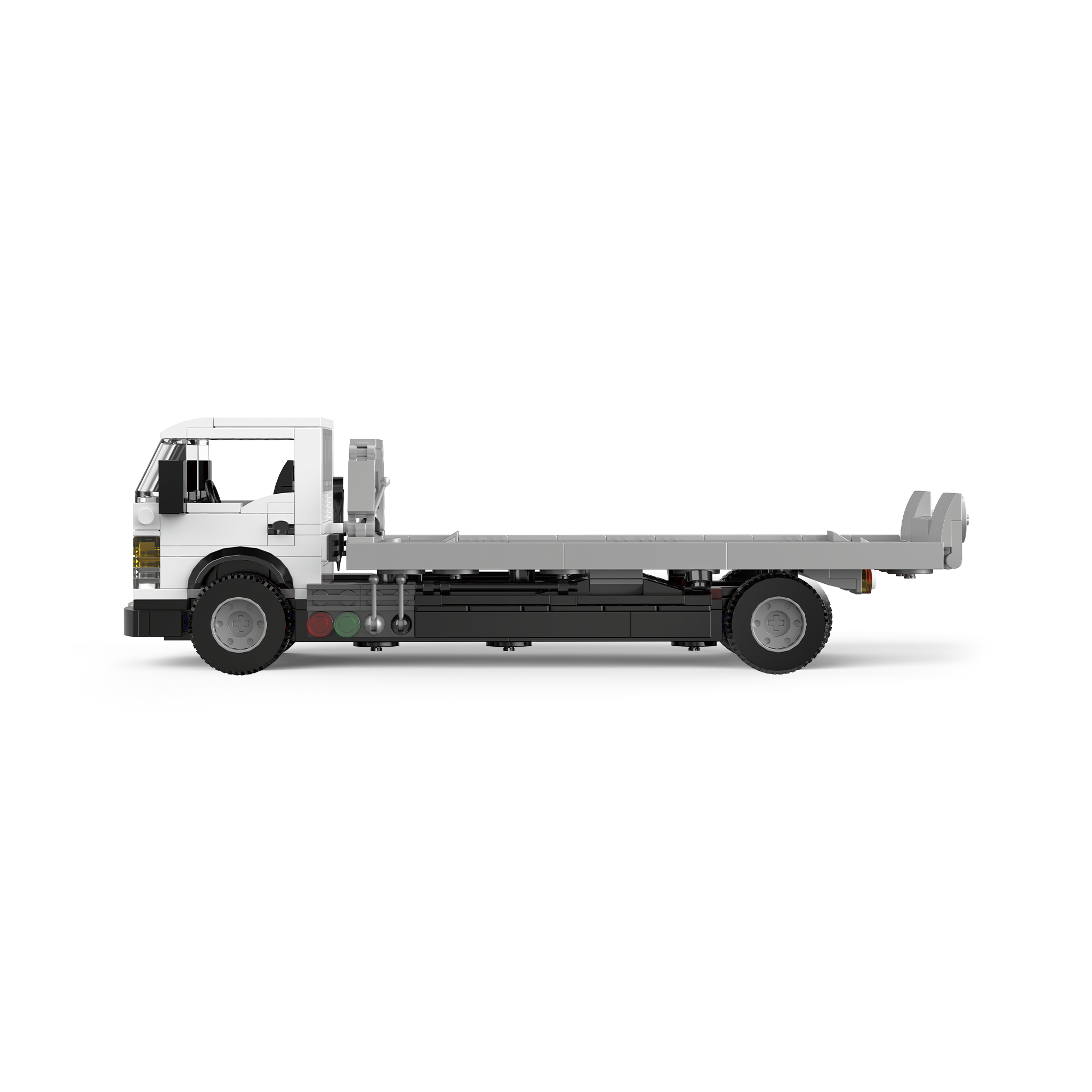 Flatbed Tow Truck | 482pcs | Block World