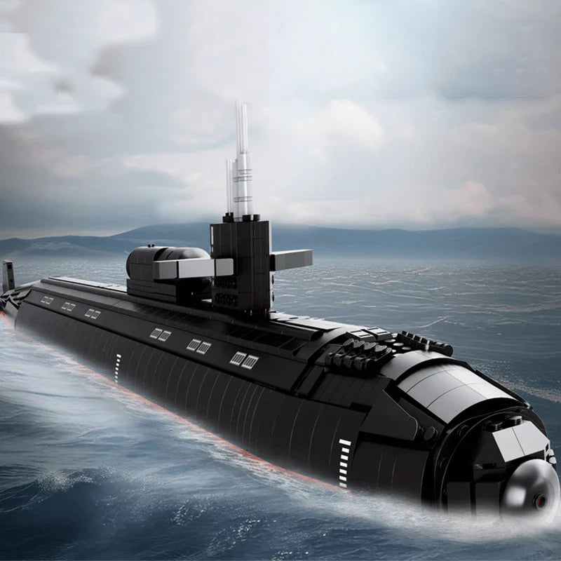 Military Los Angeles-class SSN Submarine | 2987pcs