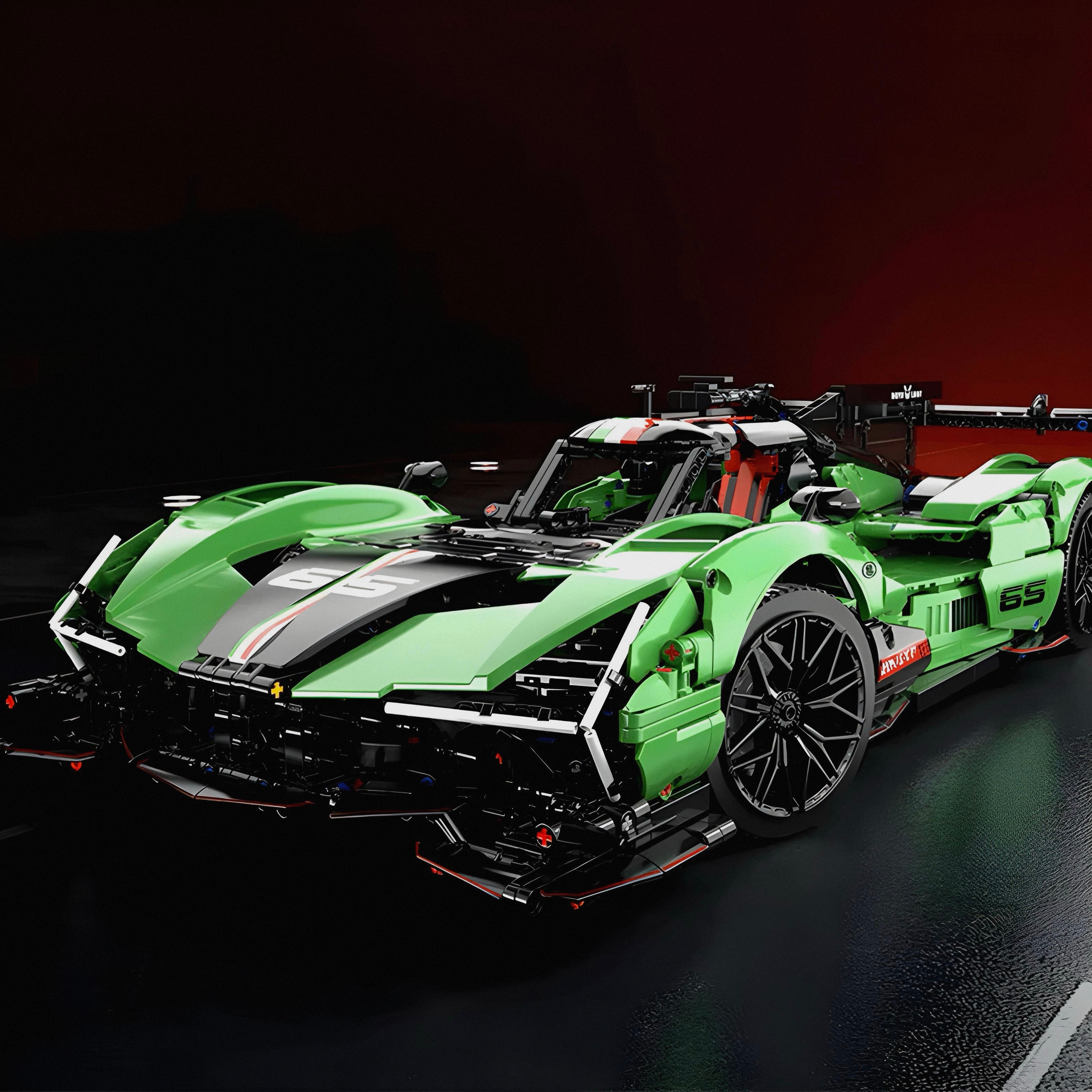 Collector's 24h Endurance Car | 2980pcs | Block World